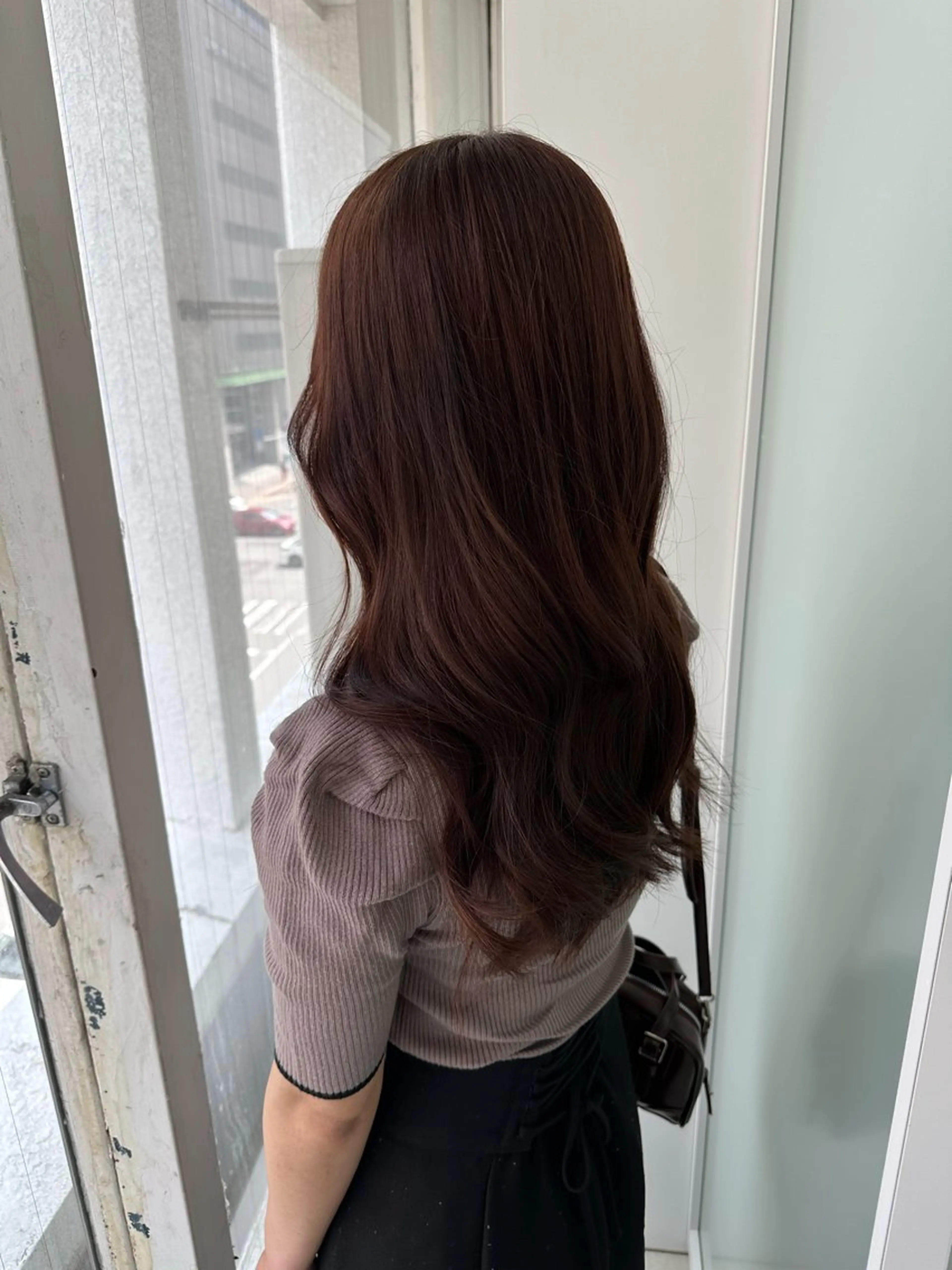 セミロング カラー カット ヘアカラー トリートメント ヘアセット/艶カラー 💐nao.のヘアスタイル