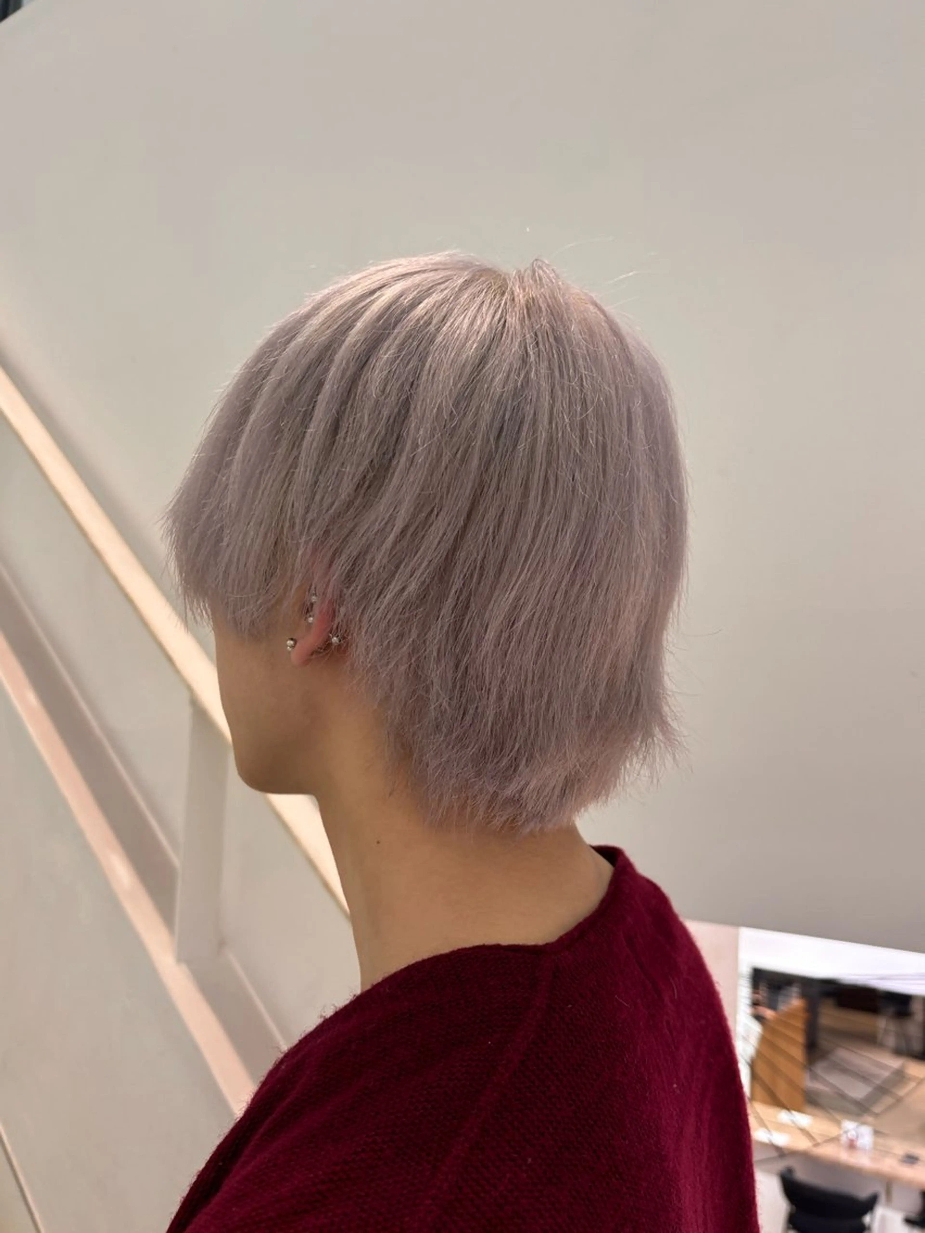 カラー メンズ 🎀韓国ボブ/ハイト ーン/まりん🎀のヘアスタイル