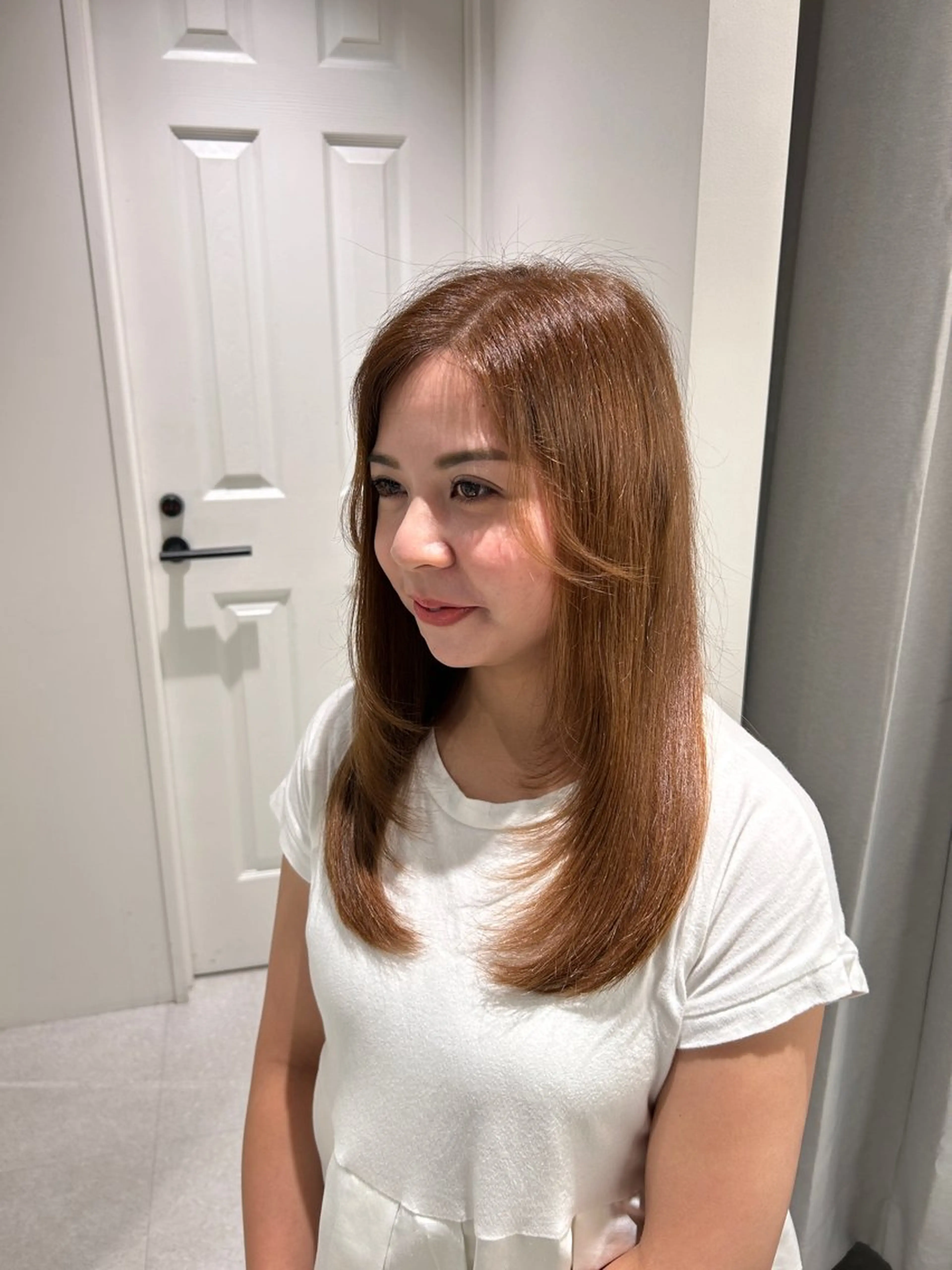 セミロング カット 冬っぽカラー/ マツエク/ゆきなのマツエク・マツパデザイン