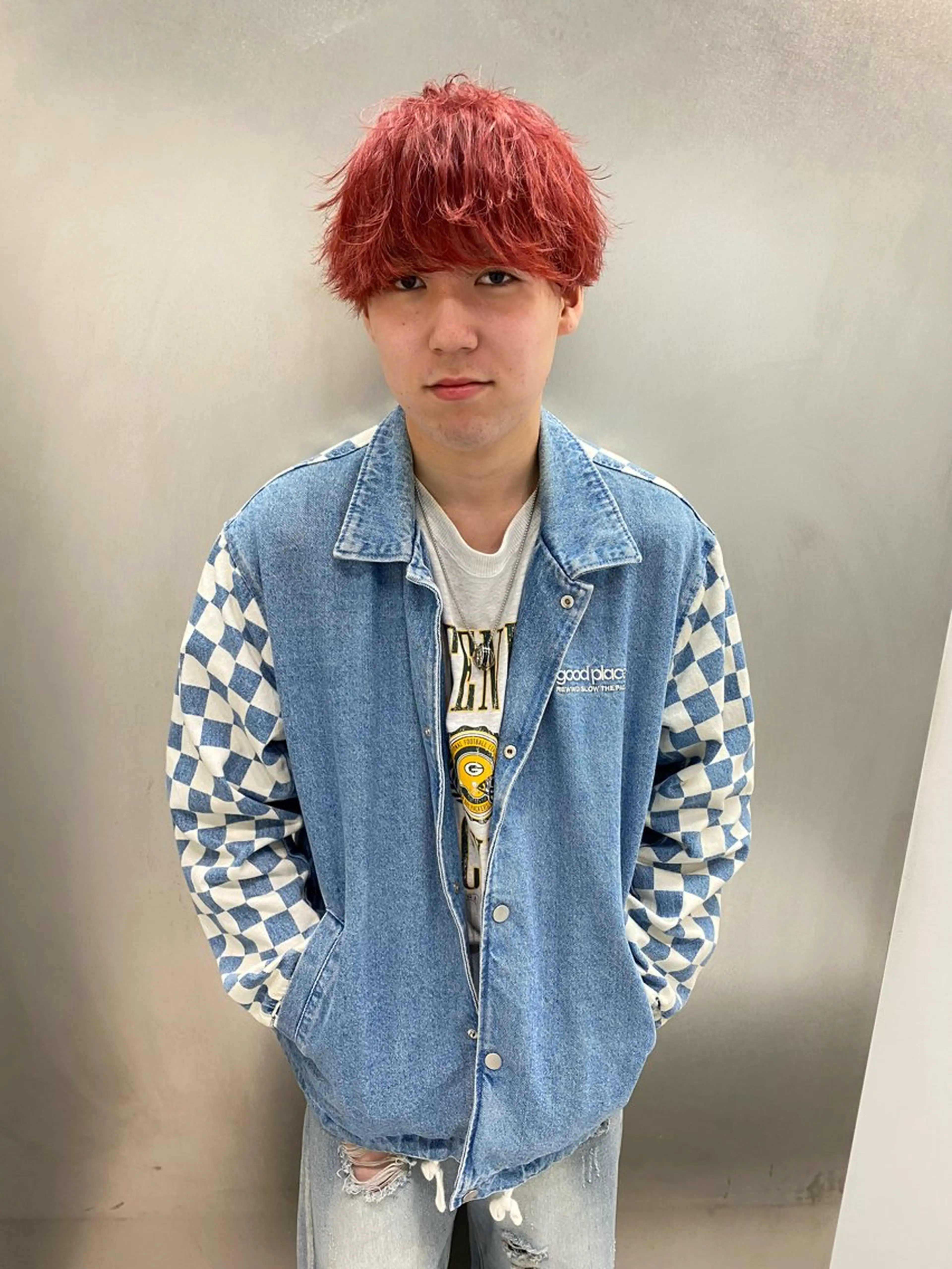 メンズ ヘアカラー トリートメント 韓国/レイヤー/艶髪 ルキアのヘアスタイル