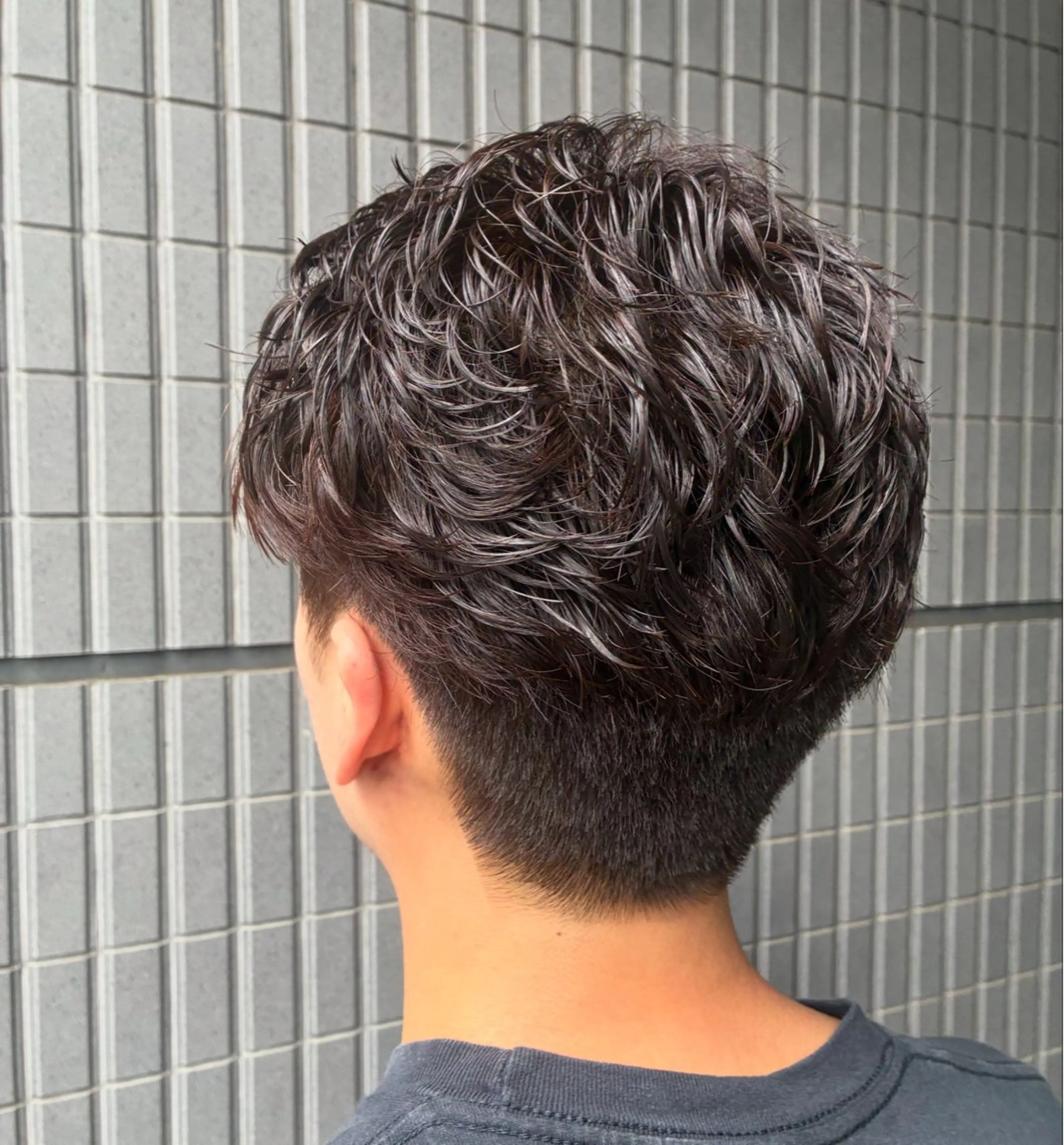 メンズ カット パーマ 縮毛矯正/髪質改善 FACE。ゆのんのヘアスタイル