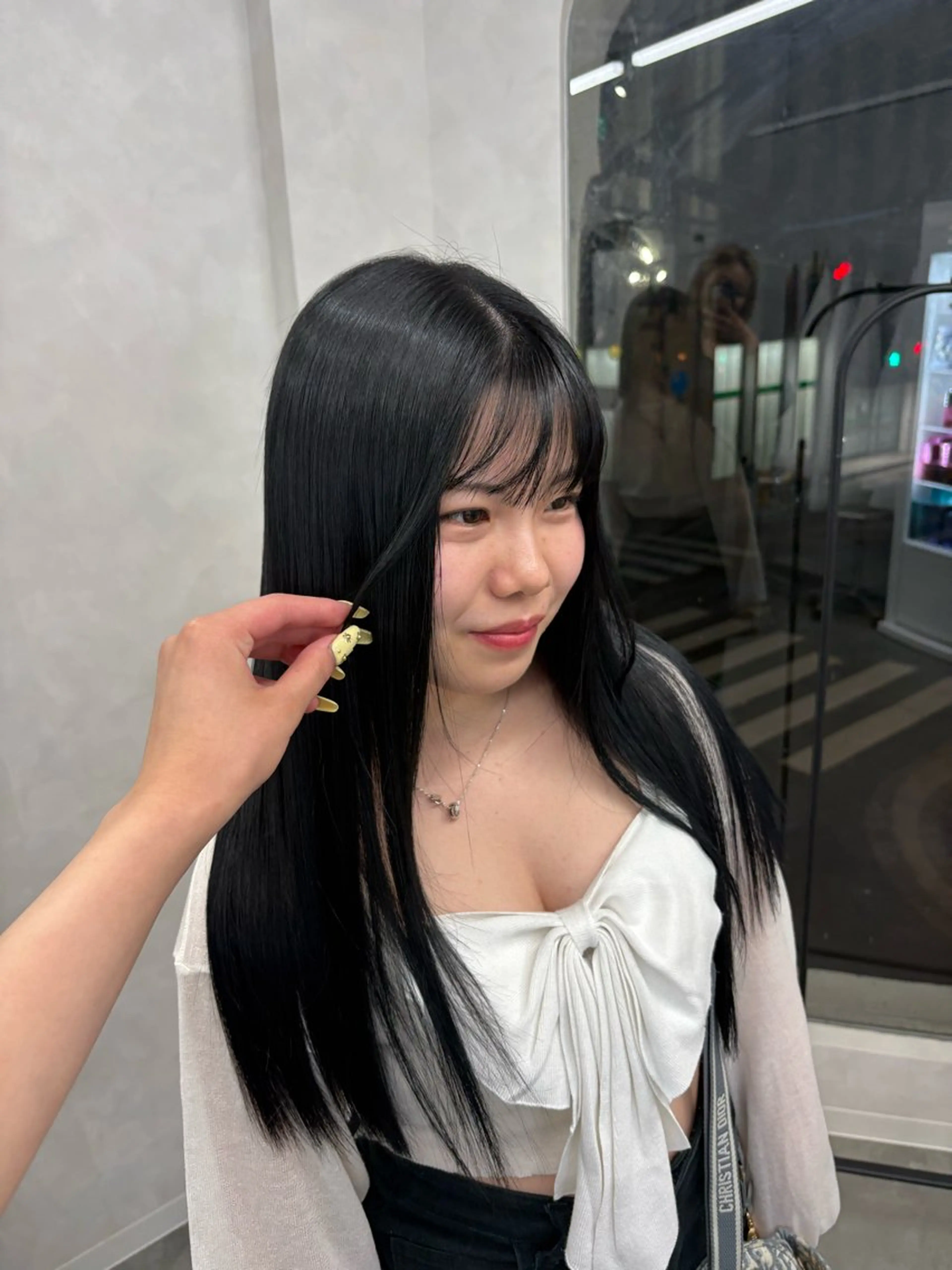 ロング 髪質改善 トリートメント LIV(リヴ) My (マイ)のヘアスタイル