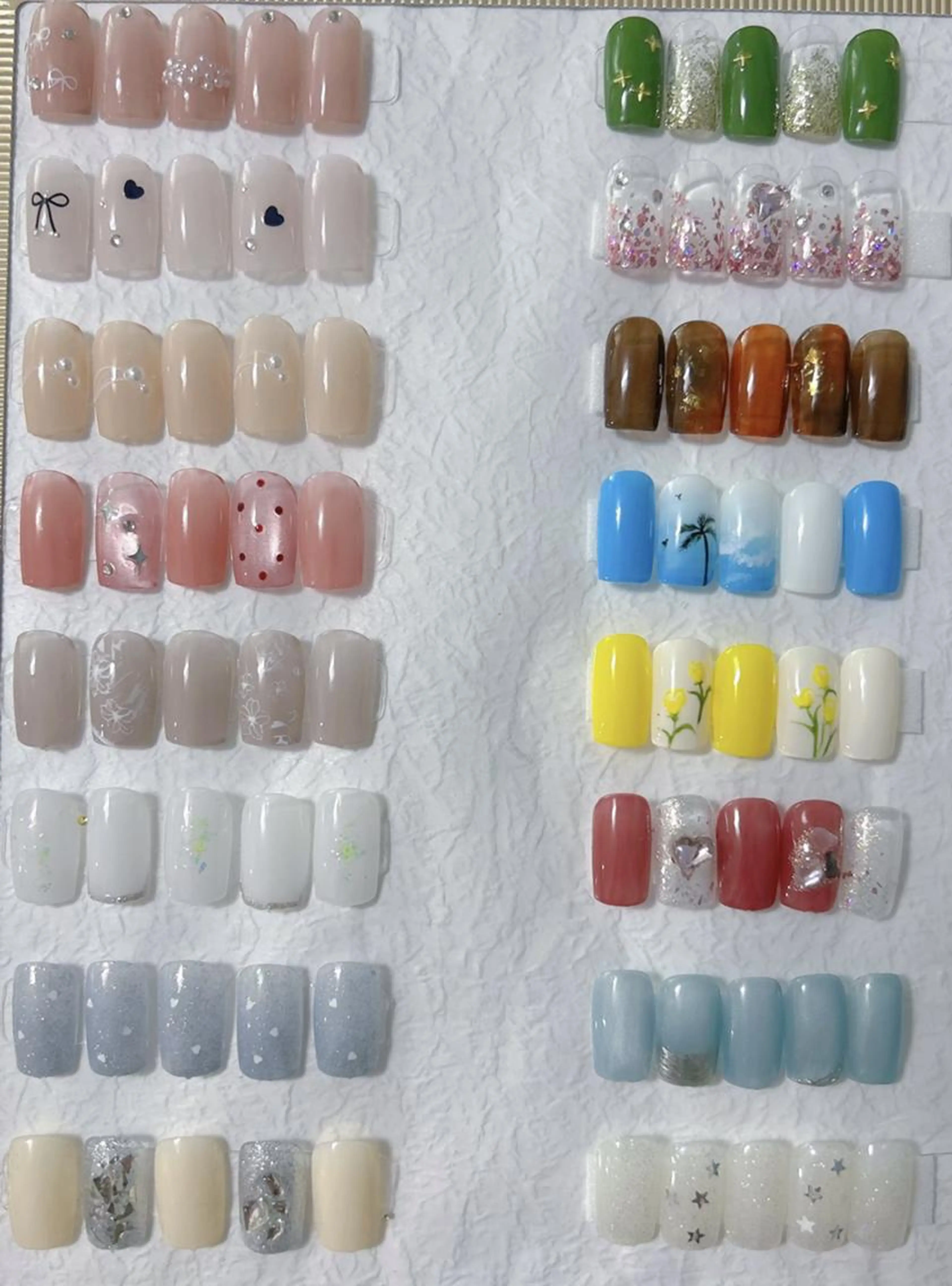 自爪💅定額コースシンプルデザイン💕5600円の写真