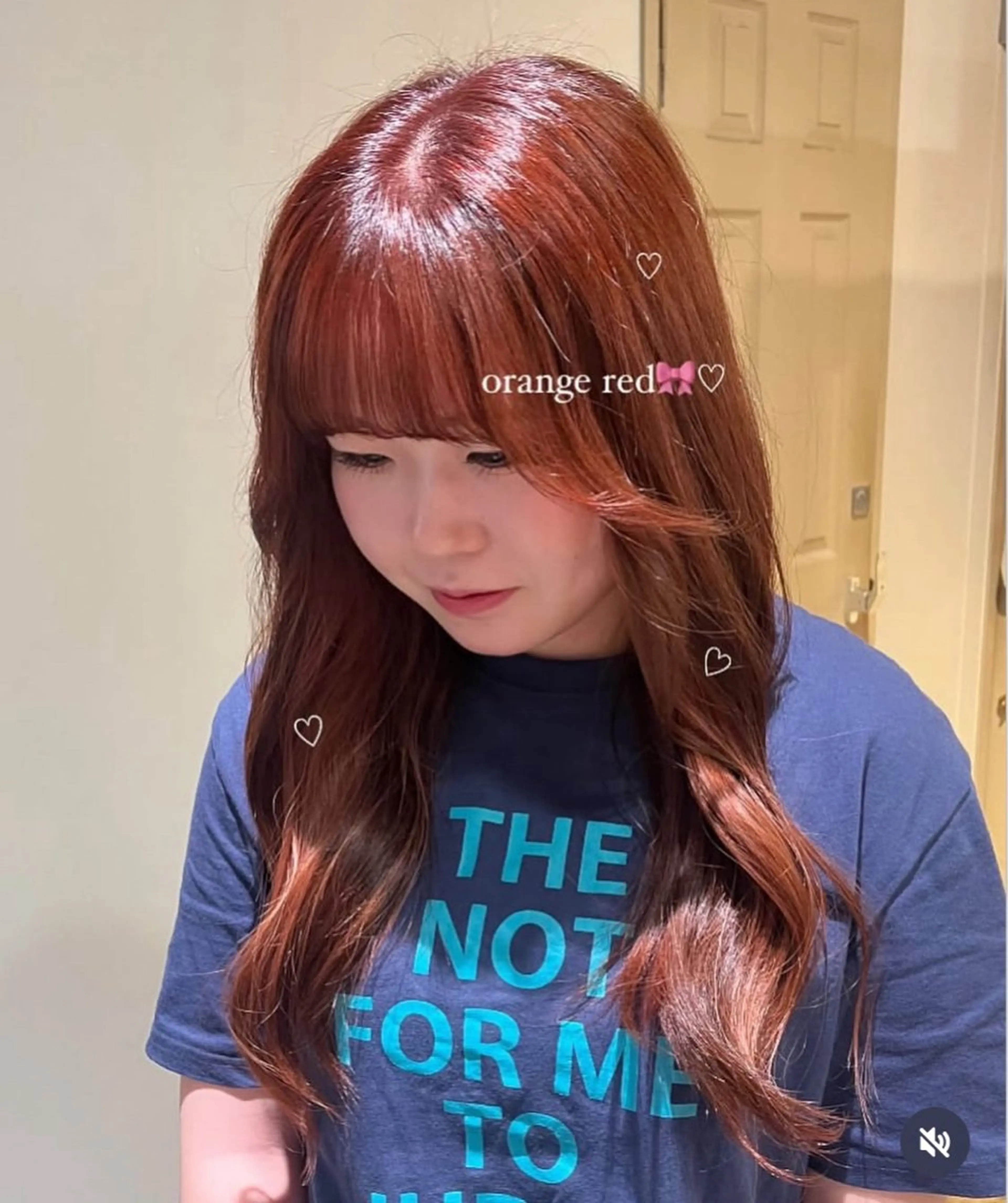 こっくり暖色ワンカラーで秋冬ヘアに🌷🍂♡の写真