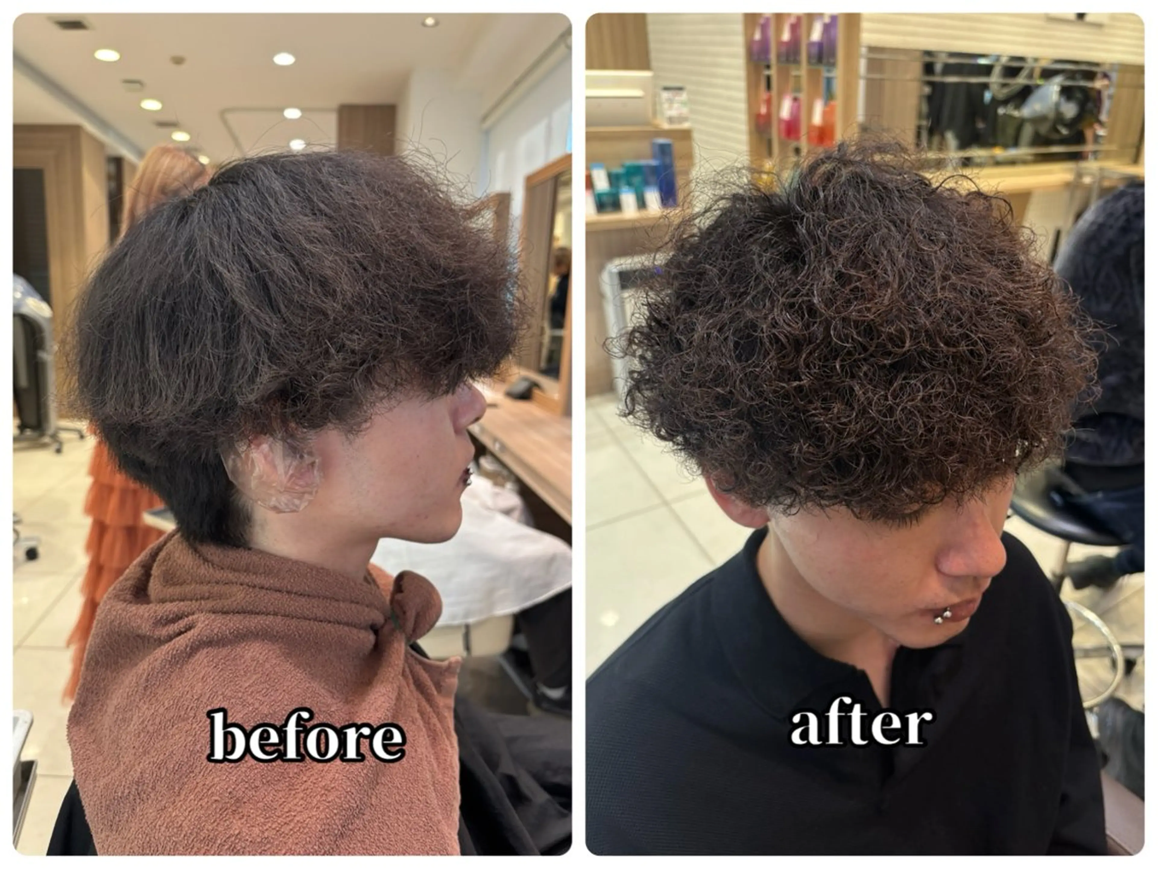 パーマ メンズ 波巻き･カルマ パーマ特化/aoiのヘアスタイル