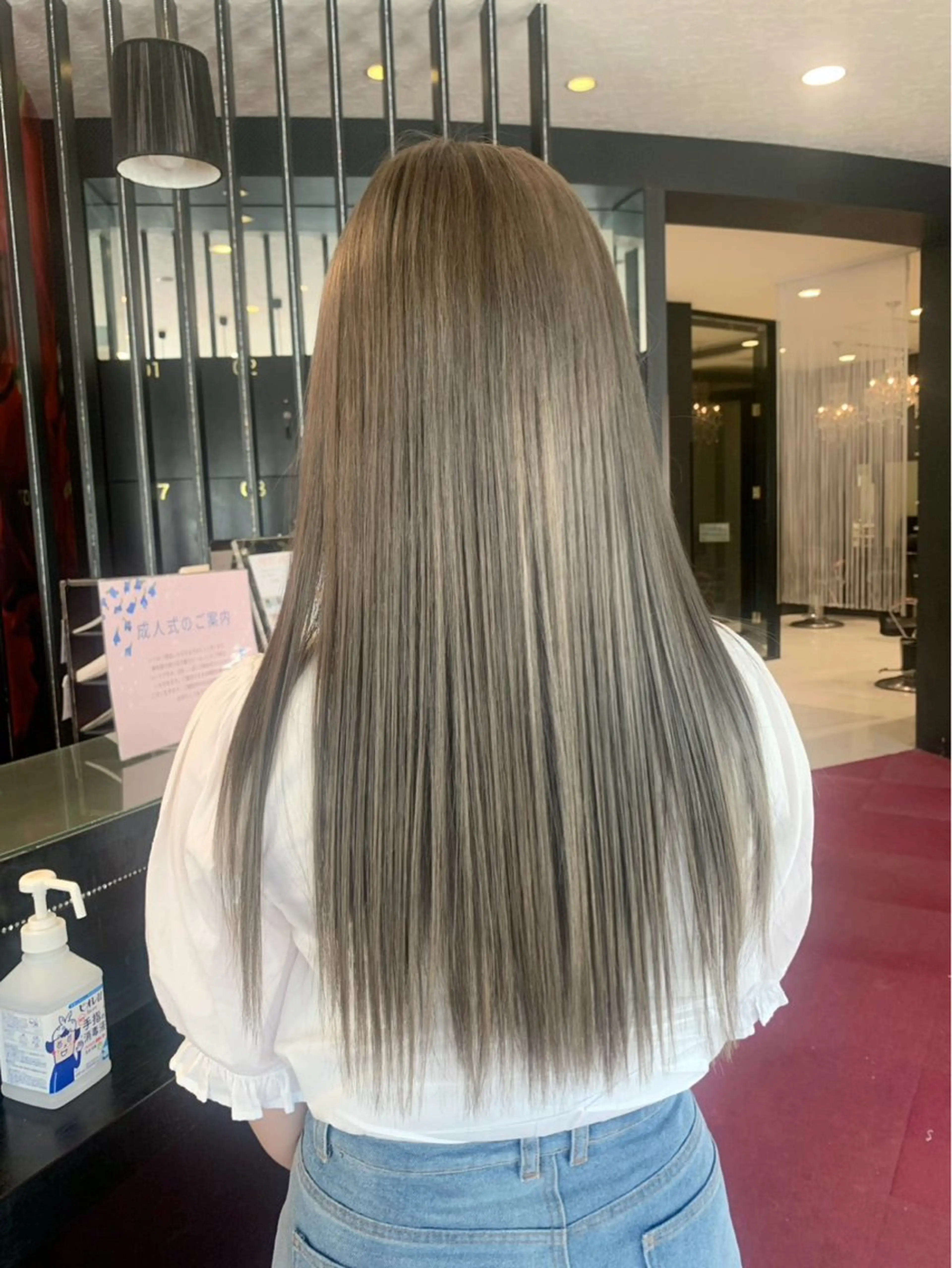 ロング 澤井 愛和のヘアスタイル