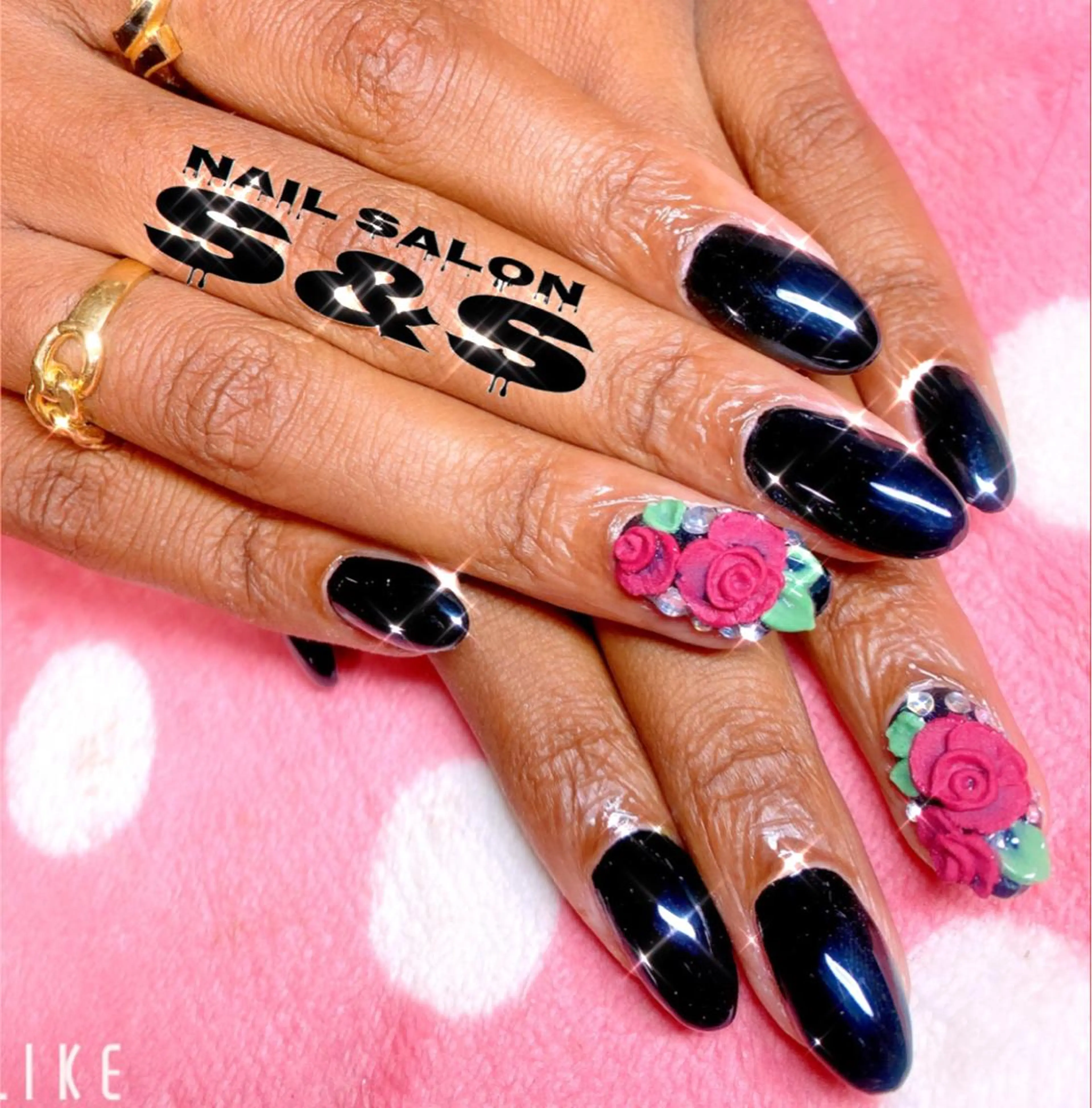 ネイル 長さ出し メンズネイル 持ち込み スカルプネイル S&S 村田小百合のネイルデザイン