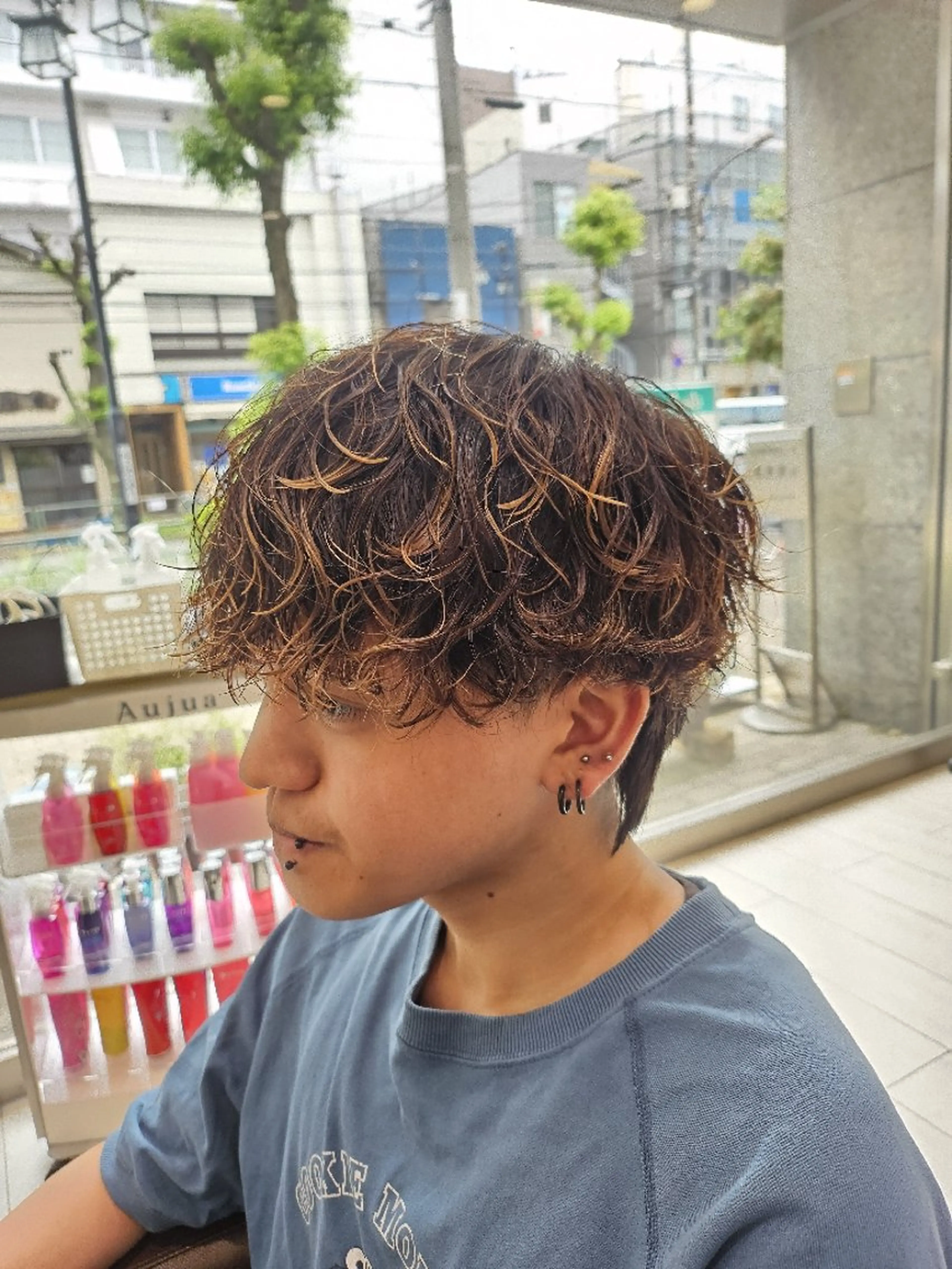 🔥minimo限定メニュー🔥✂メンズ限定カット＋シャドーパーマ✂の写真