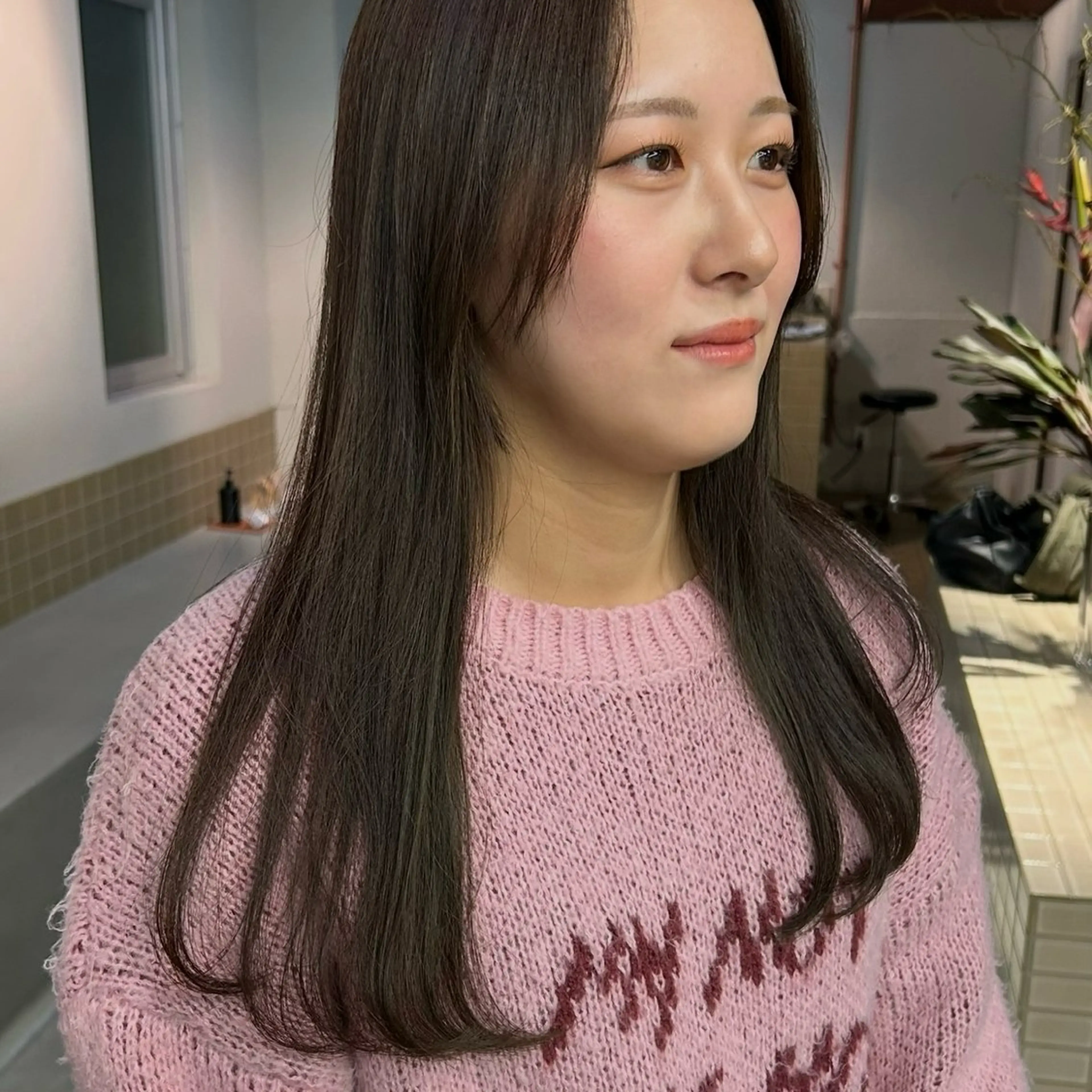 【ロングカットモデル】カット+カラー 🤎の写真