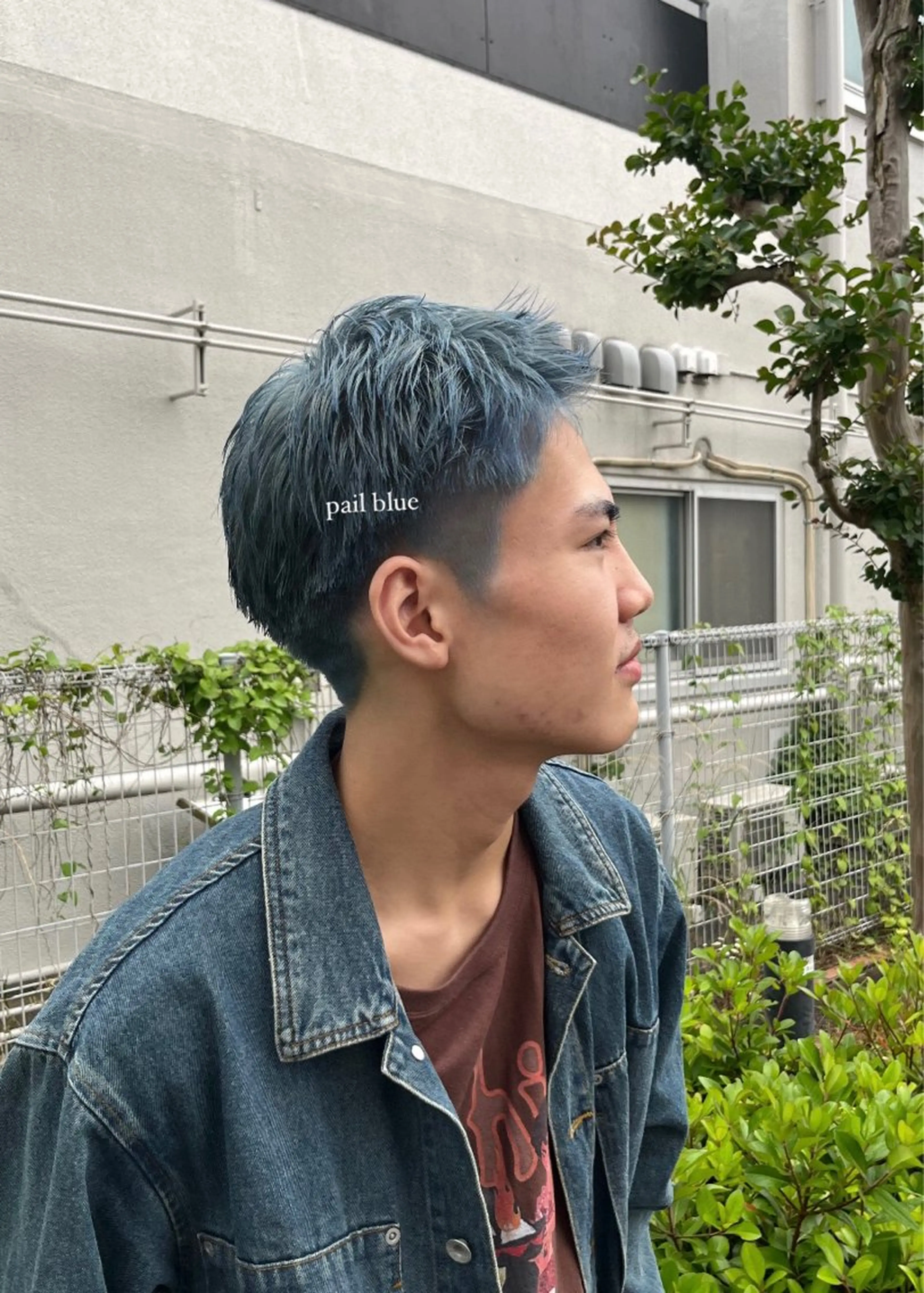 ショート カラー メンズ 大野 桃果のヘアスタイル