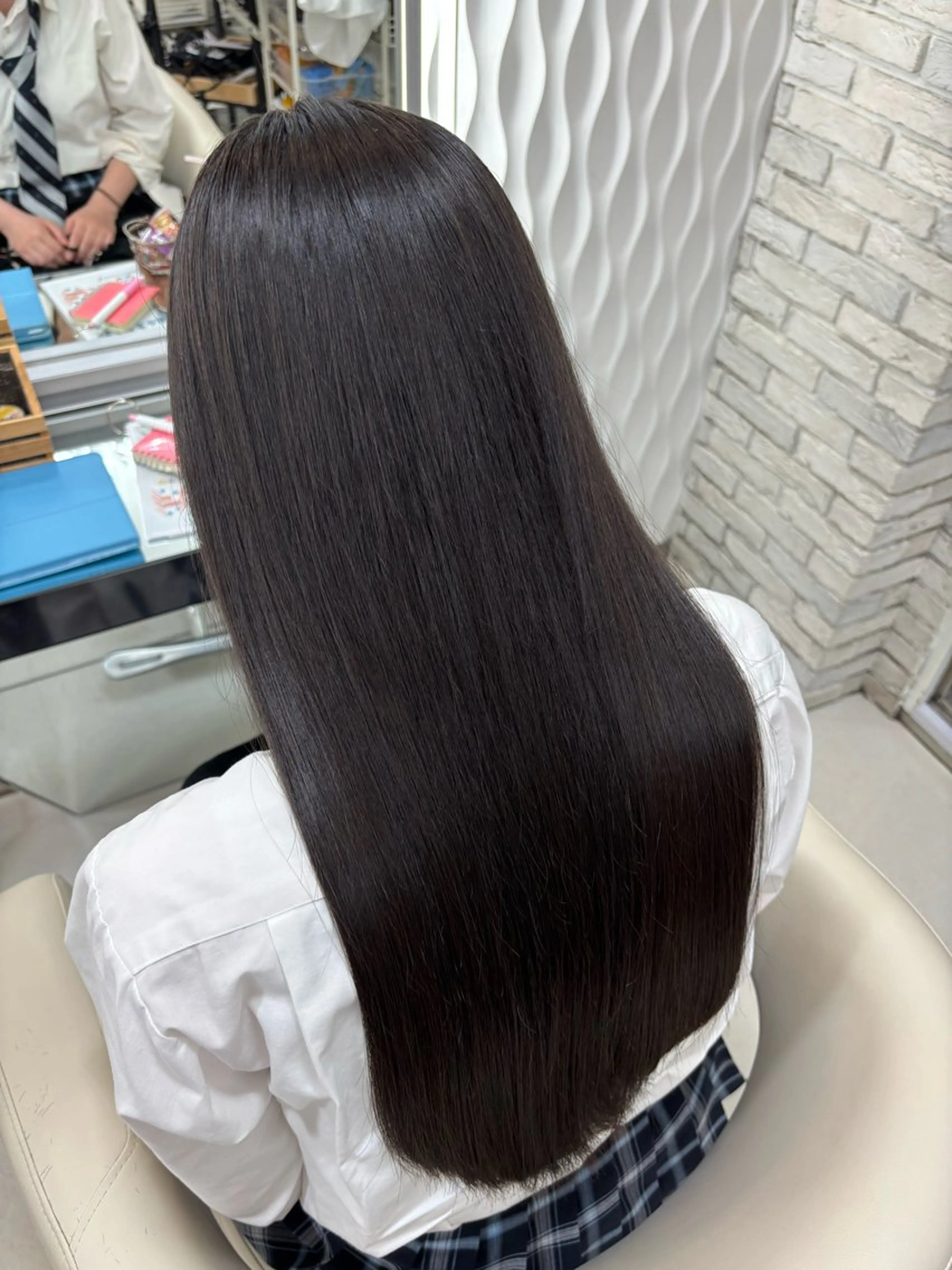 ロング ABE SYOKAのヘアスタイル