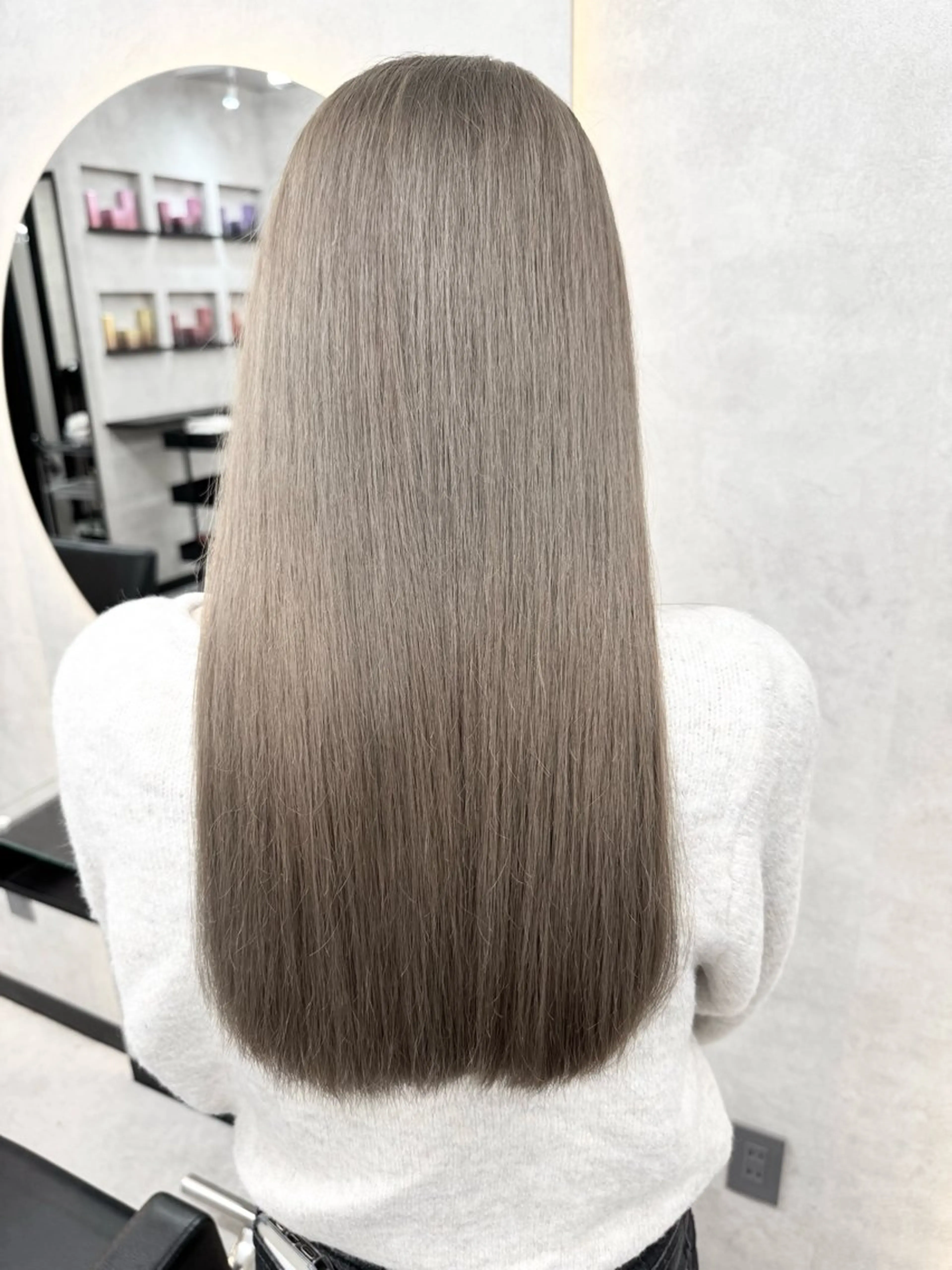 ロング ヘアカラー トリートメント 🧋ミルクティー 職人🧋のヘアスタイル