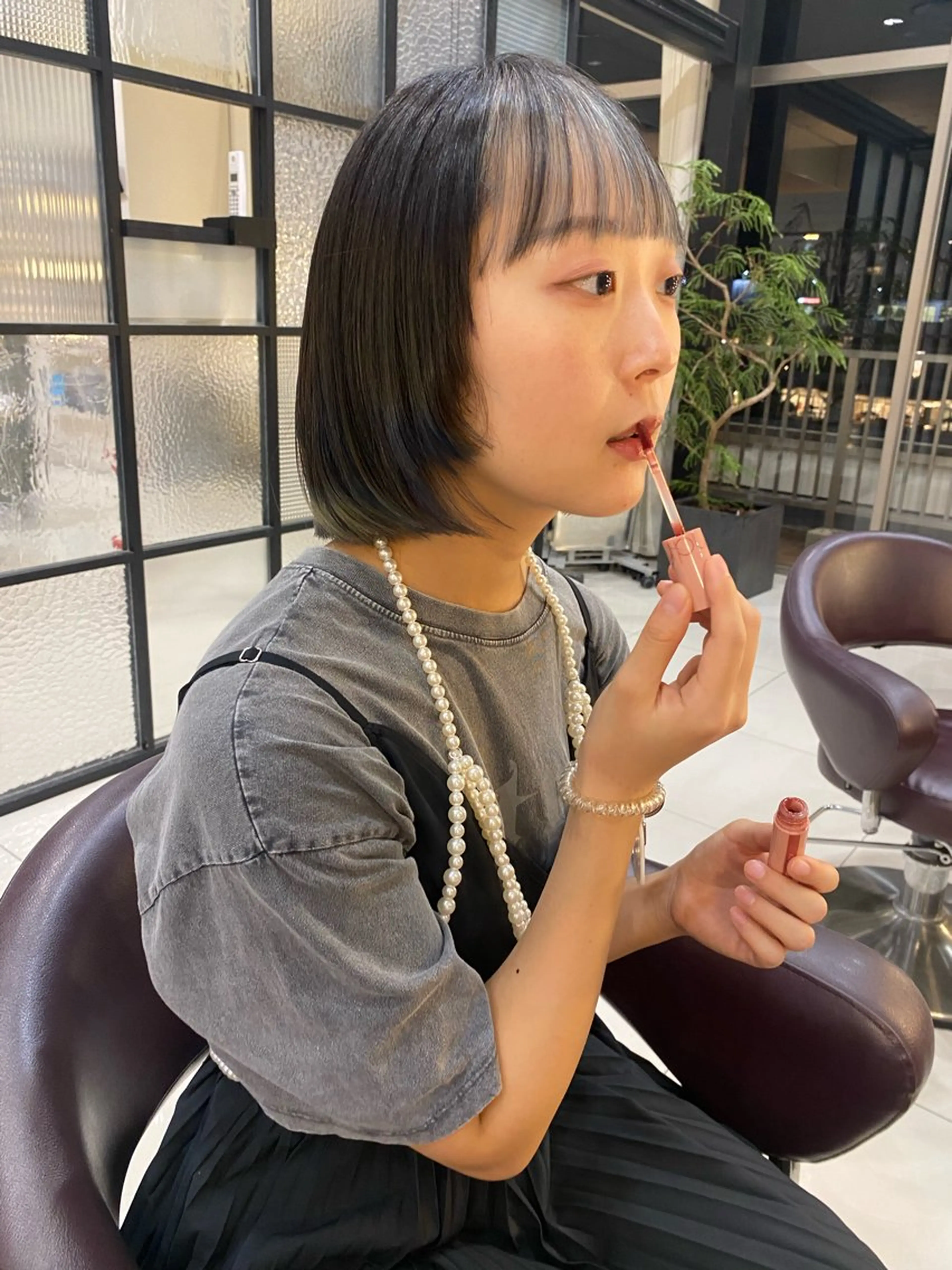 ショート カラー riho/ブリーチ/ デザインカラー/辻堂のヘアスタイル