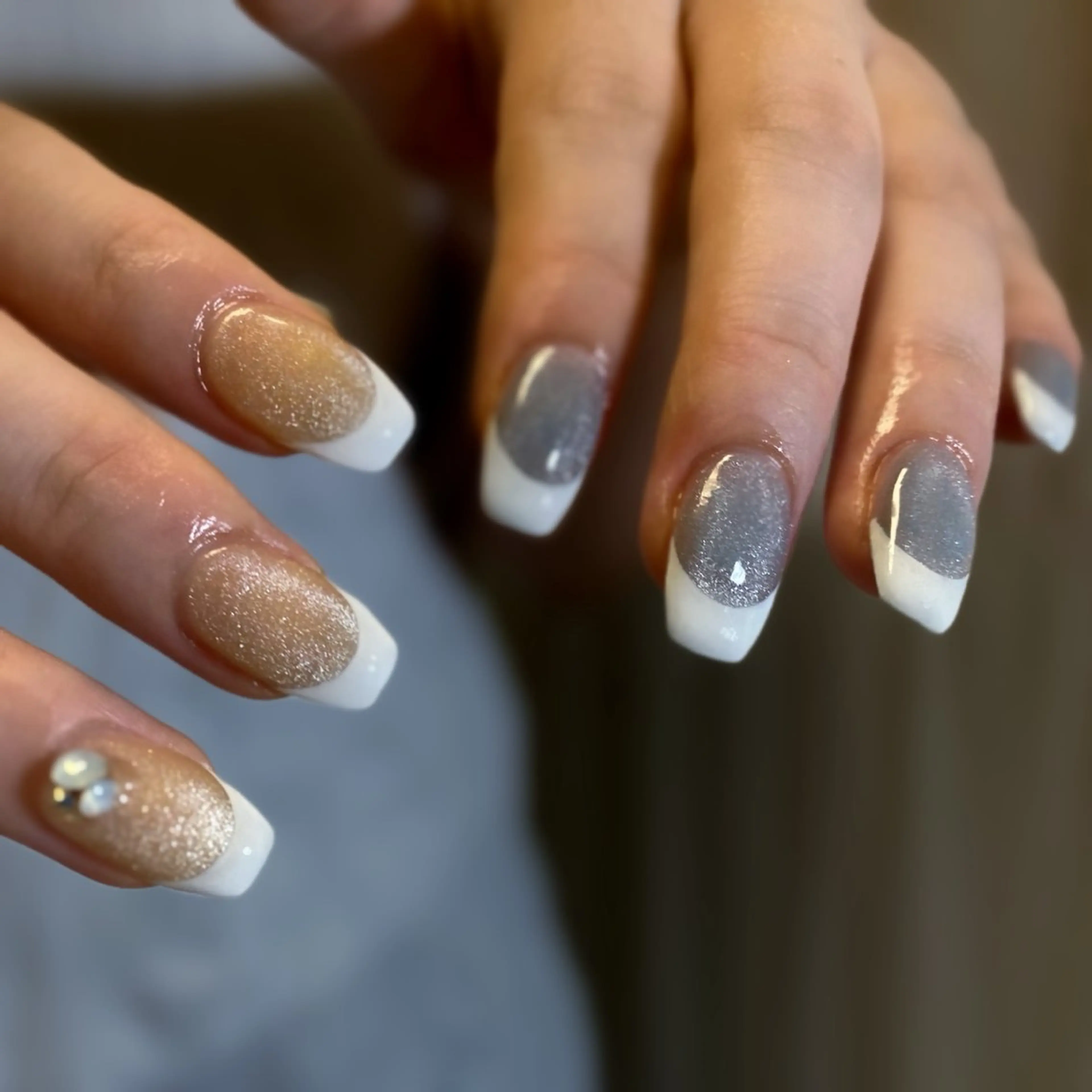 ネイル ニュアンスネイル オフィスネイル シンプルネイル ブライダルネイル ハンドネイル _____jays nailのネイルデザイン