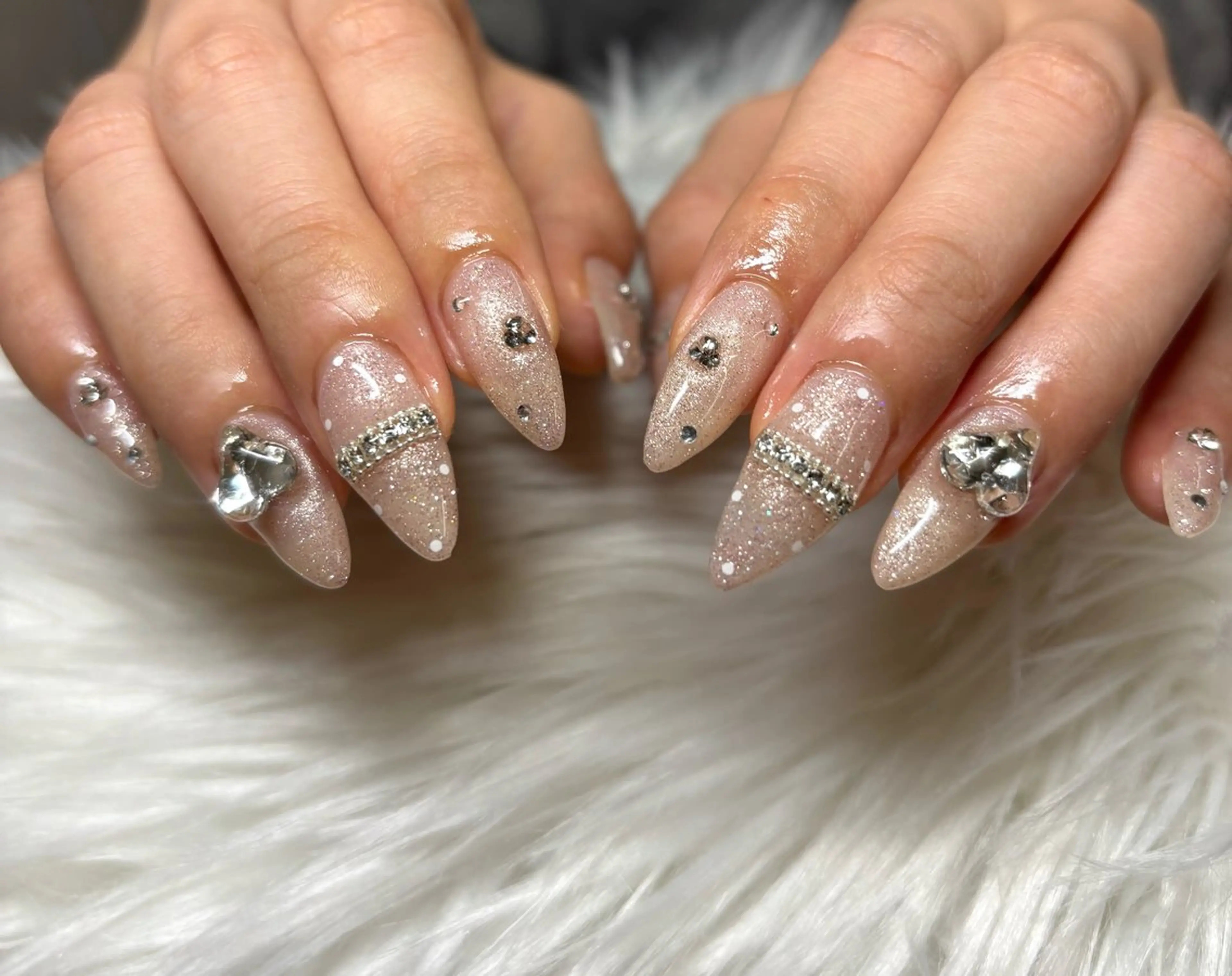 ネイル ハート y's beauty京橋店のネイルデザイン