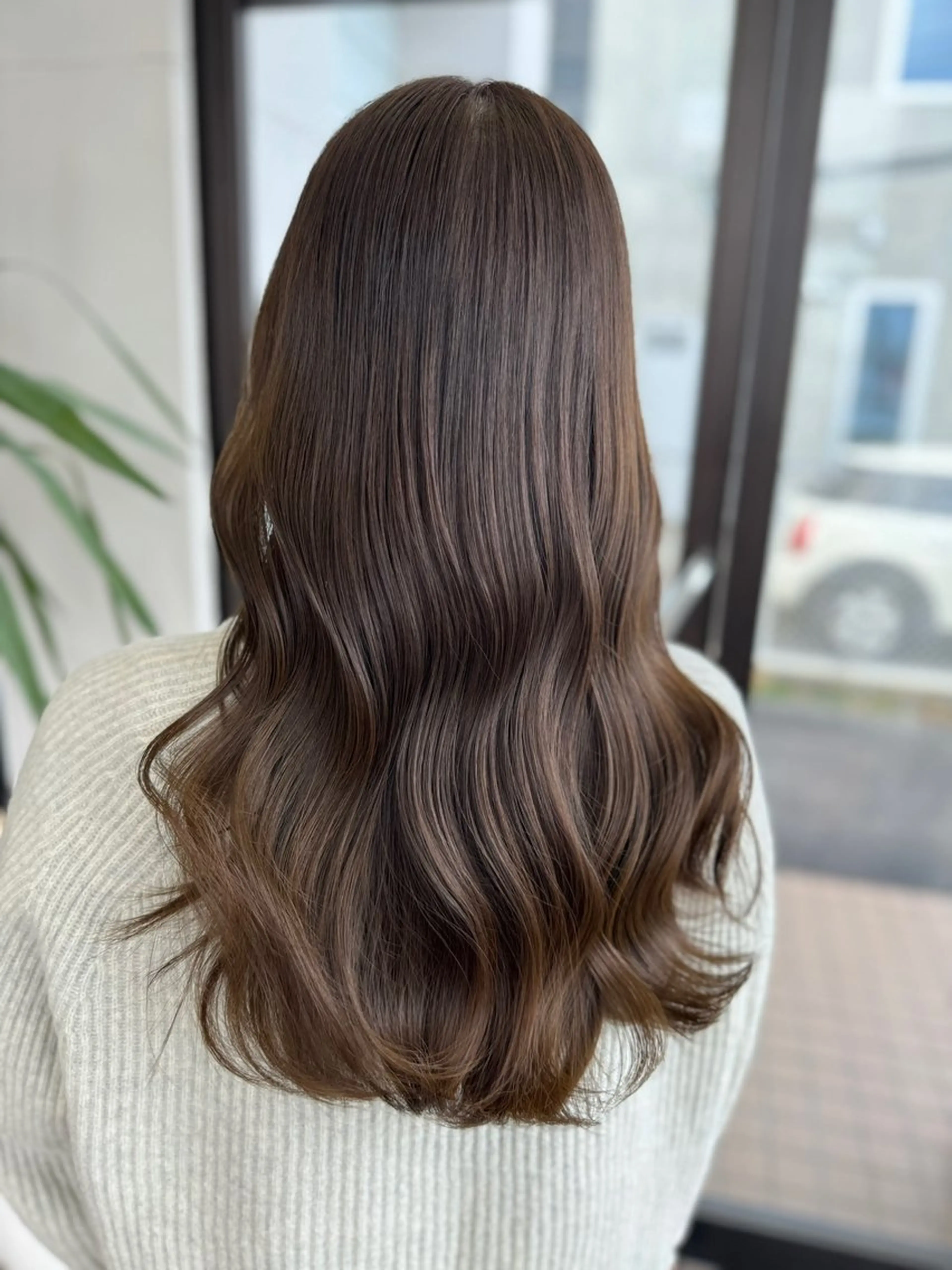 ロング カット ヘアカラー トリートメント 🇰🇷韓国風顔周り NANAMI🇰🇷のヘアスタイル