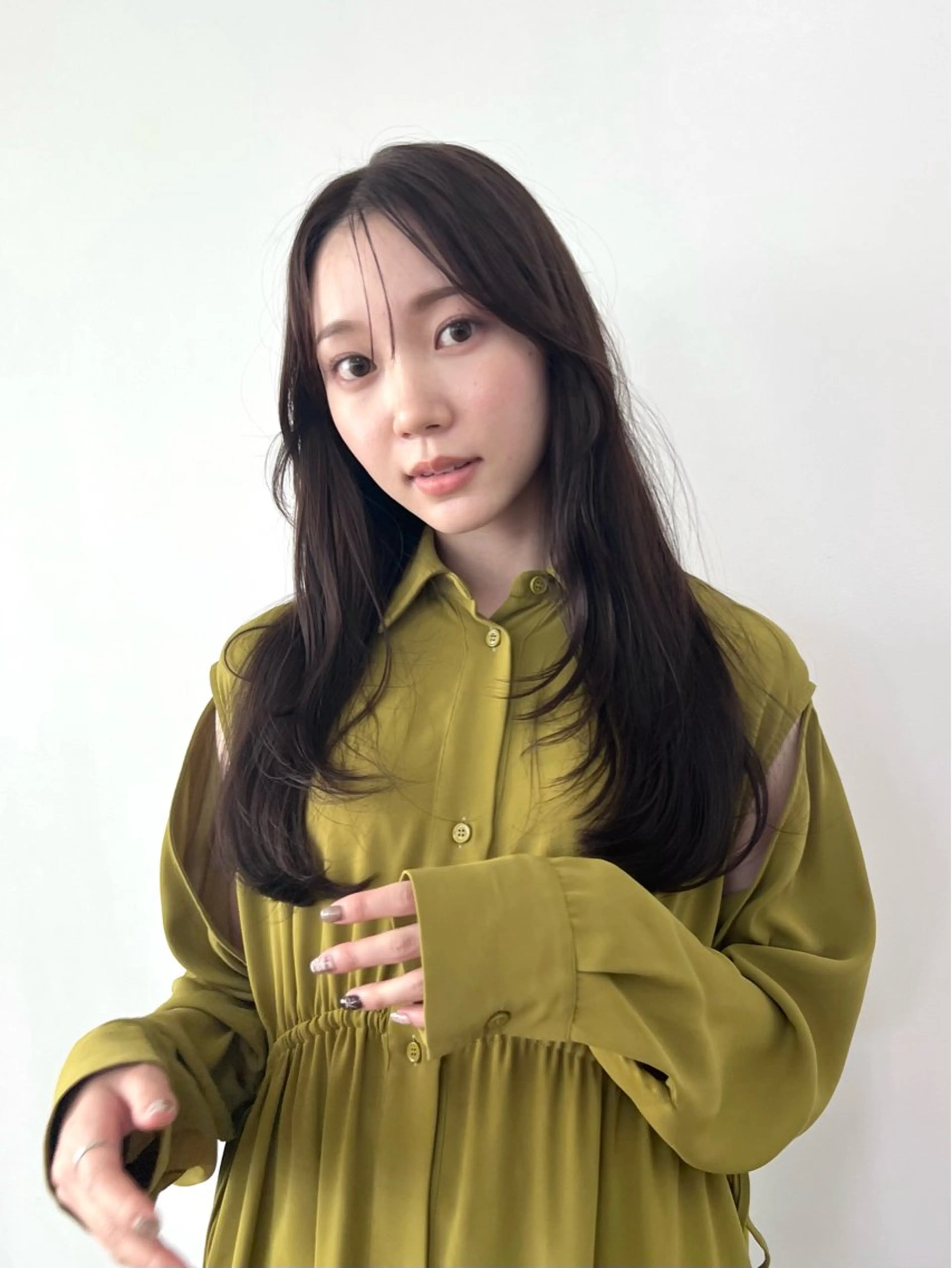 ロング カラー カット ヘアカラー 樫原裕二 /柔らかいカラーのヘアスタイル