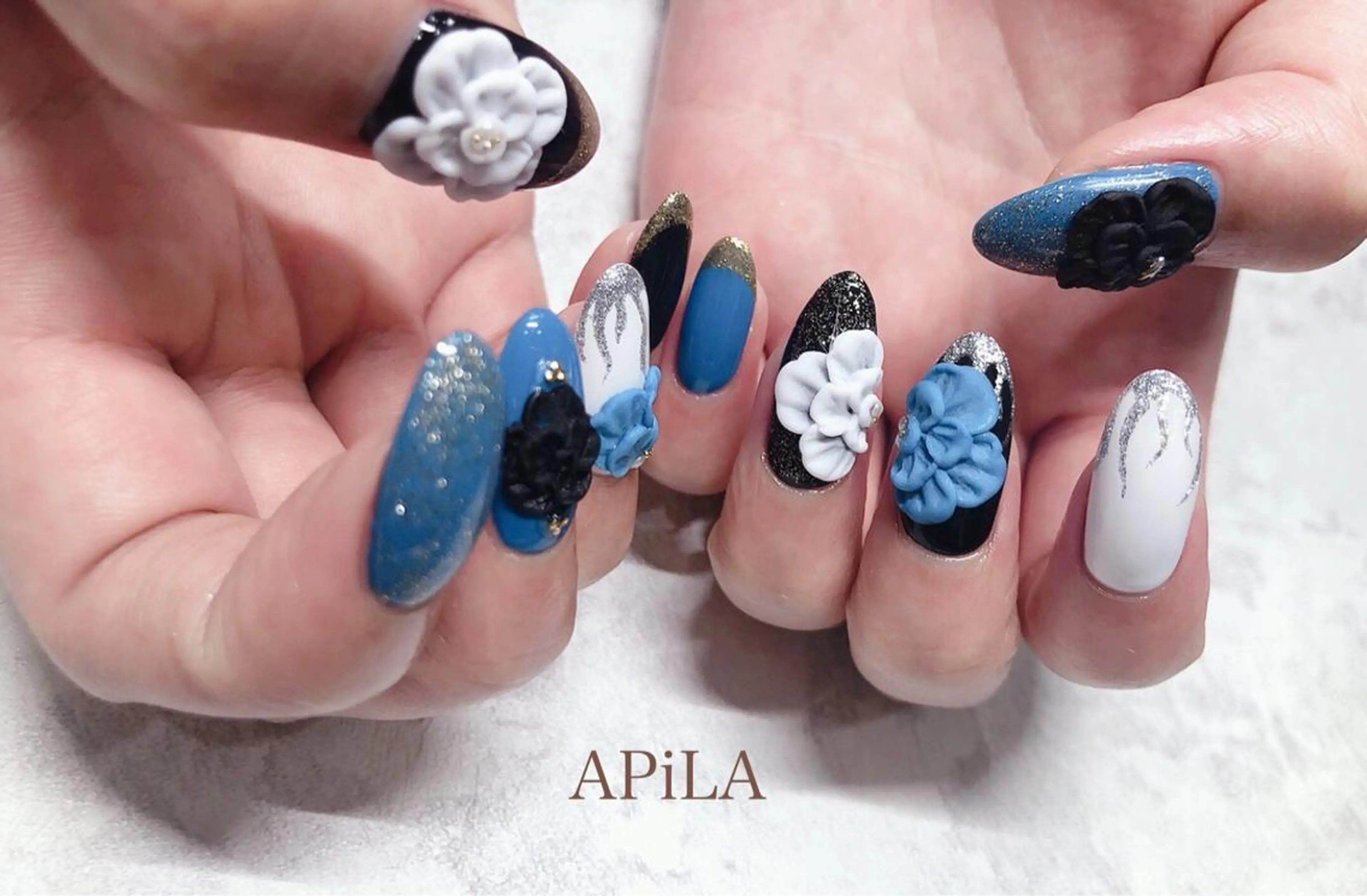 ネイル APiLA 甲斐田のネイルデザイン