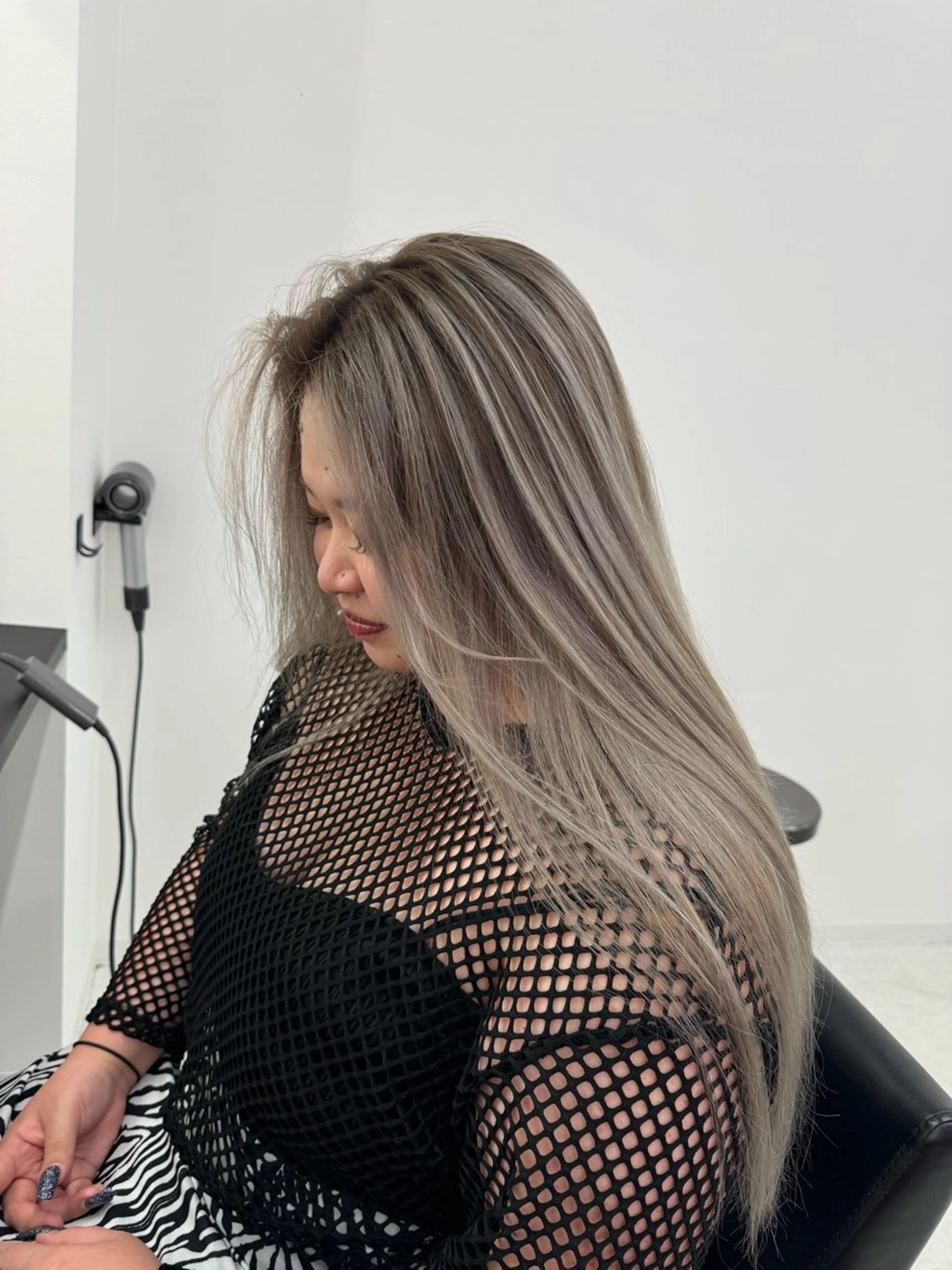 バレイヤージュの写真