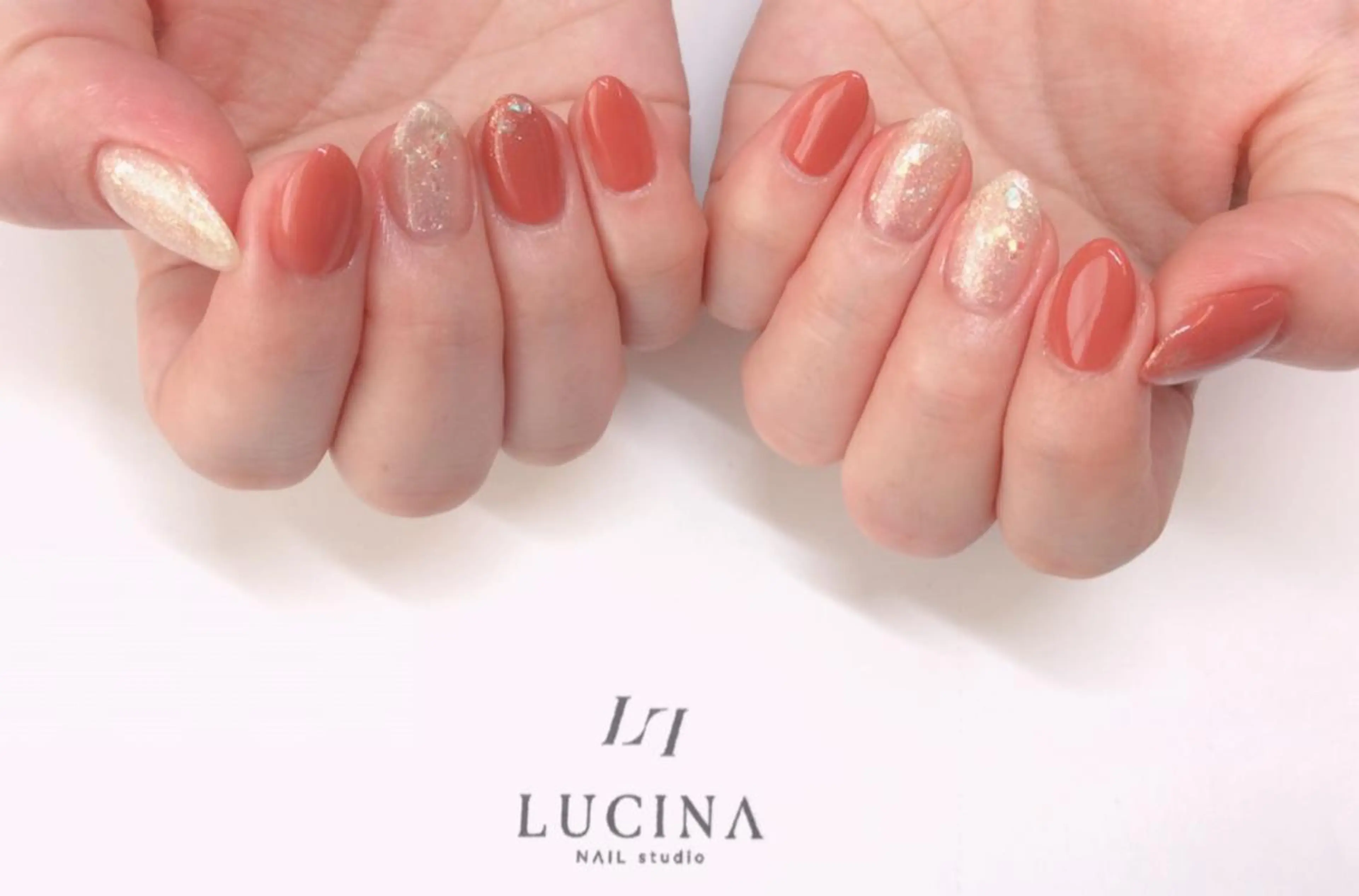 ネイル 新橋 ルキナ スタッフのネイルデザイン
