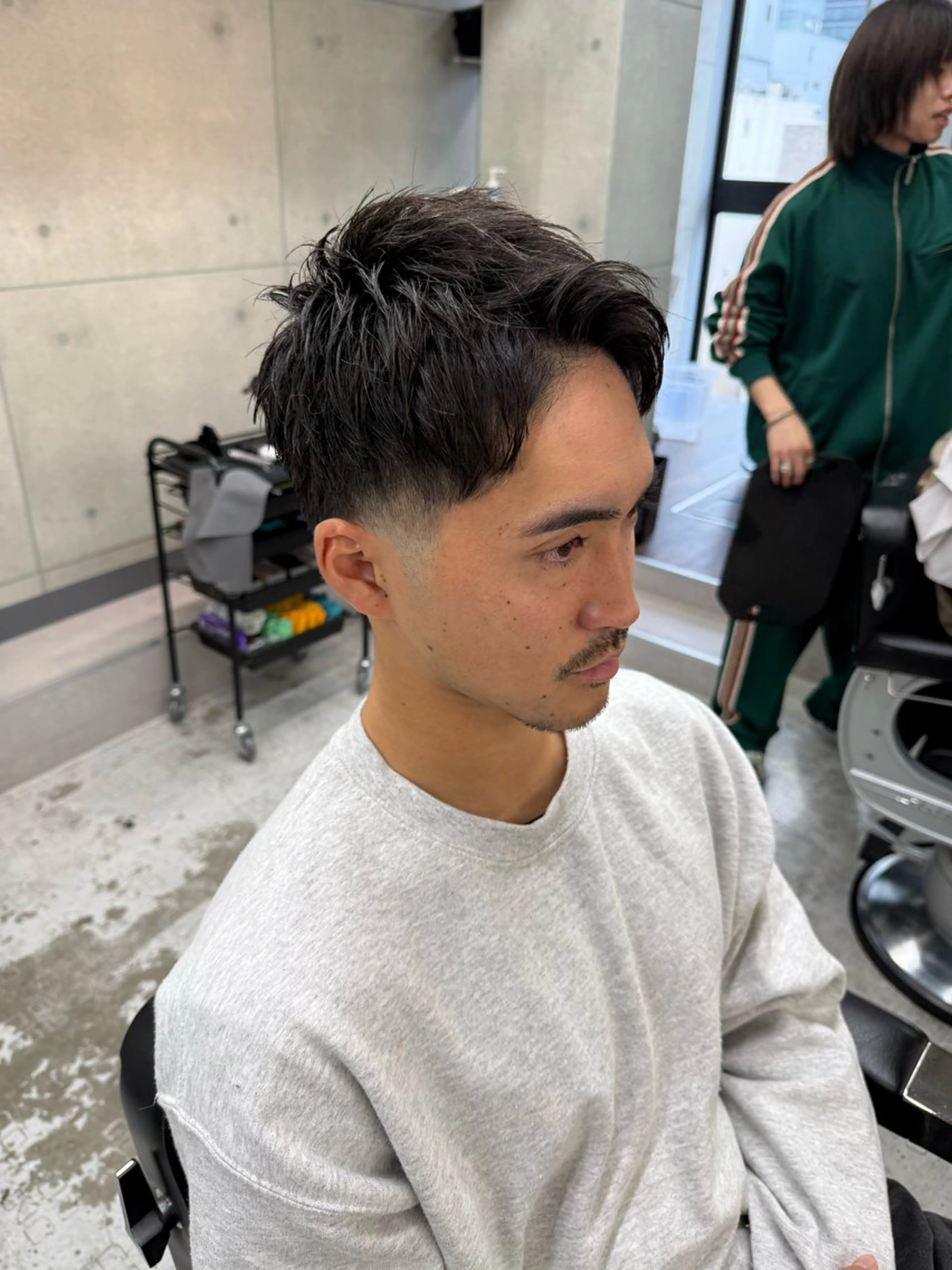 ショート 髪質改善 ショートヘア 縮毛矯正 CHROM TOKYO A.L.T所属・【メンズ・カット】 藪 清正のヘアスタイル