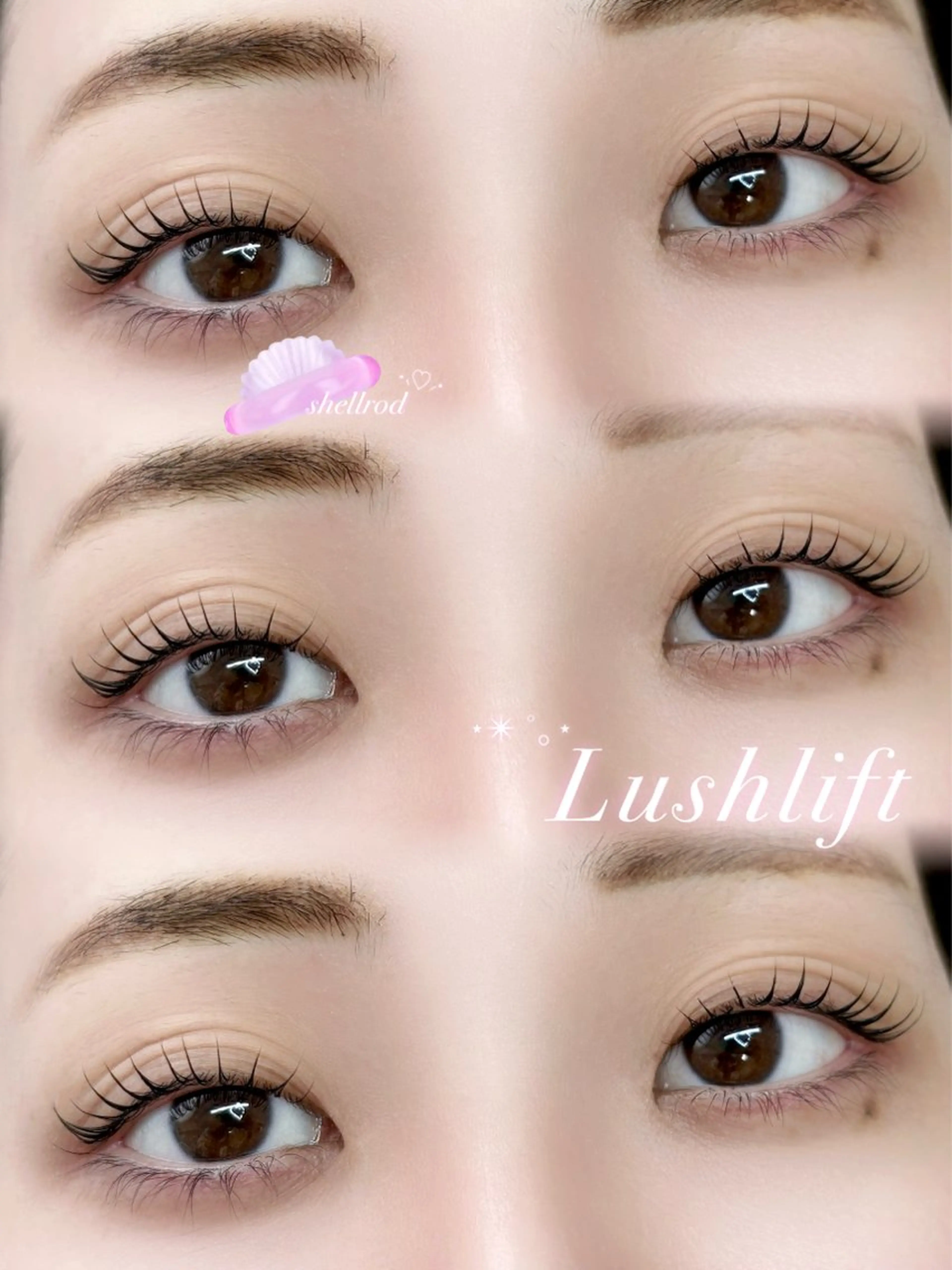 マツエク・マツパ mimi.🎀 kira🎀谷四のマツエク・マツパデザイン