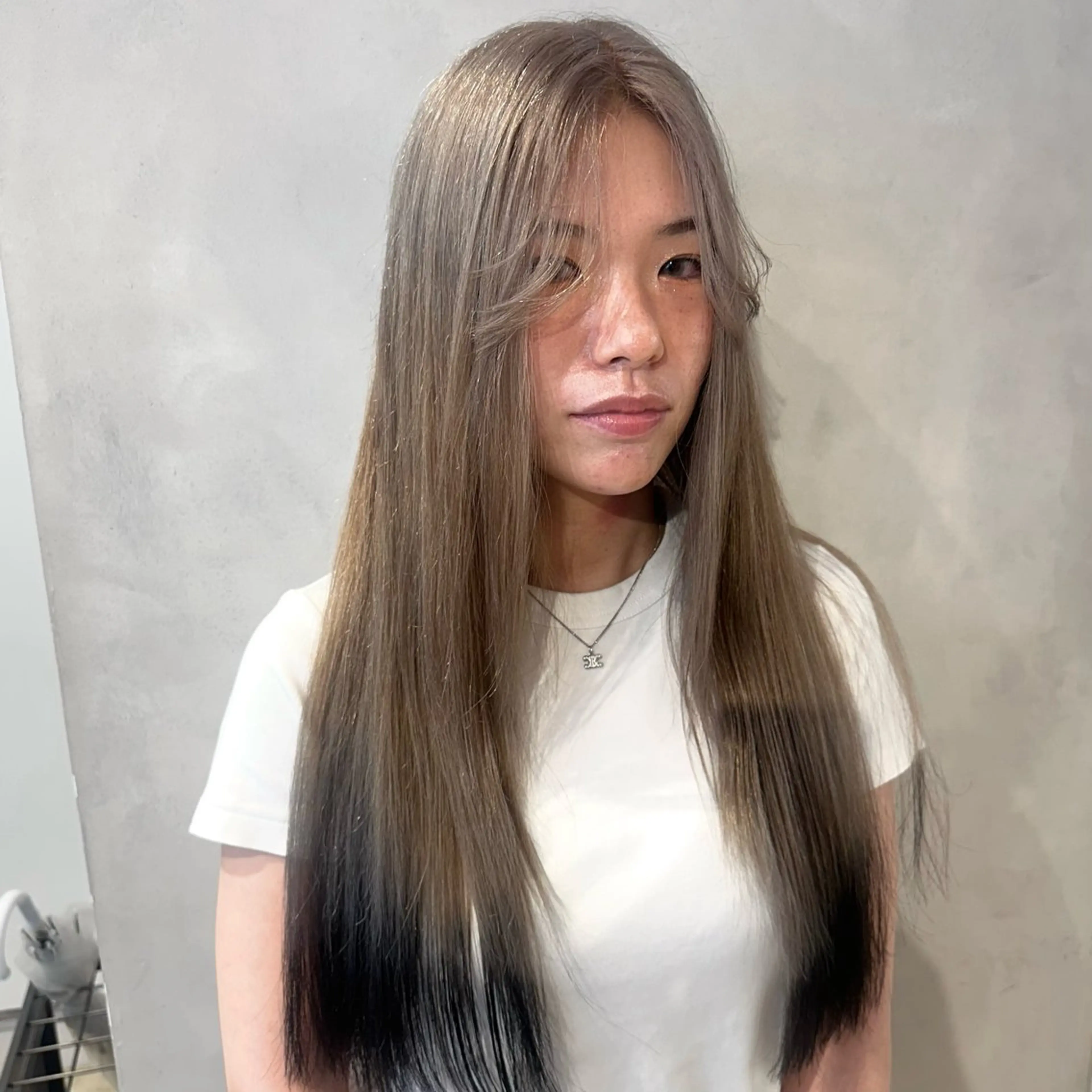 ロング ヘアカラー トリートメント デザインカラー/パー マ🦖外岡咲希🦖のヘアスタイル