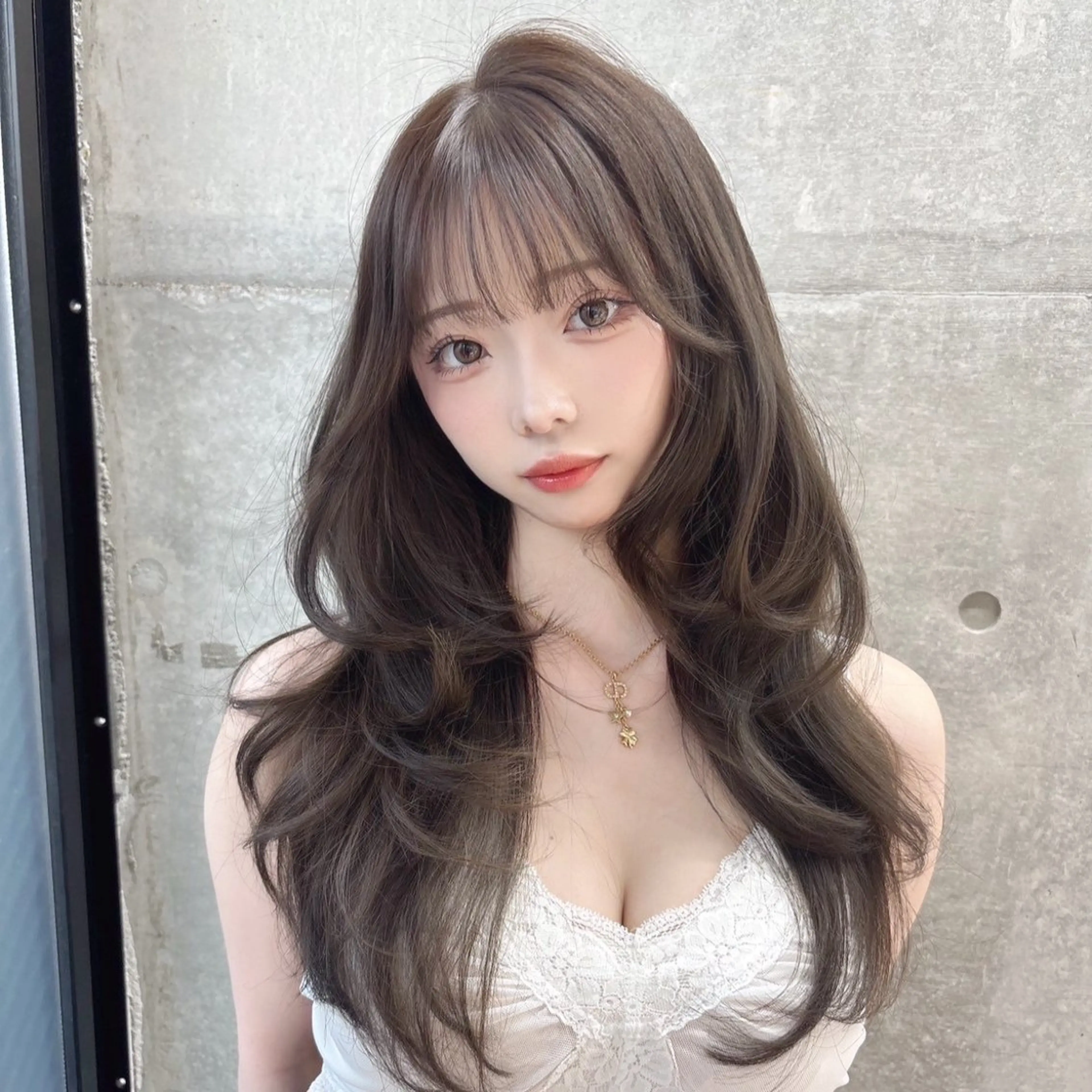 ロング カラー ヘアカラー トリートメント 💎髪質改善💎 LondMeliaのヘアスタイル