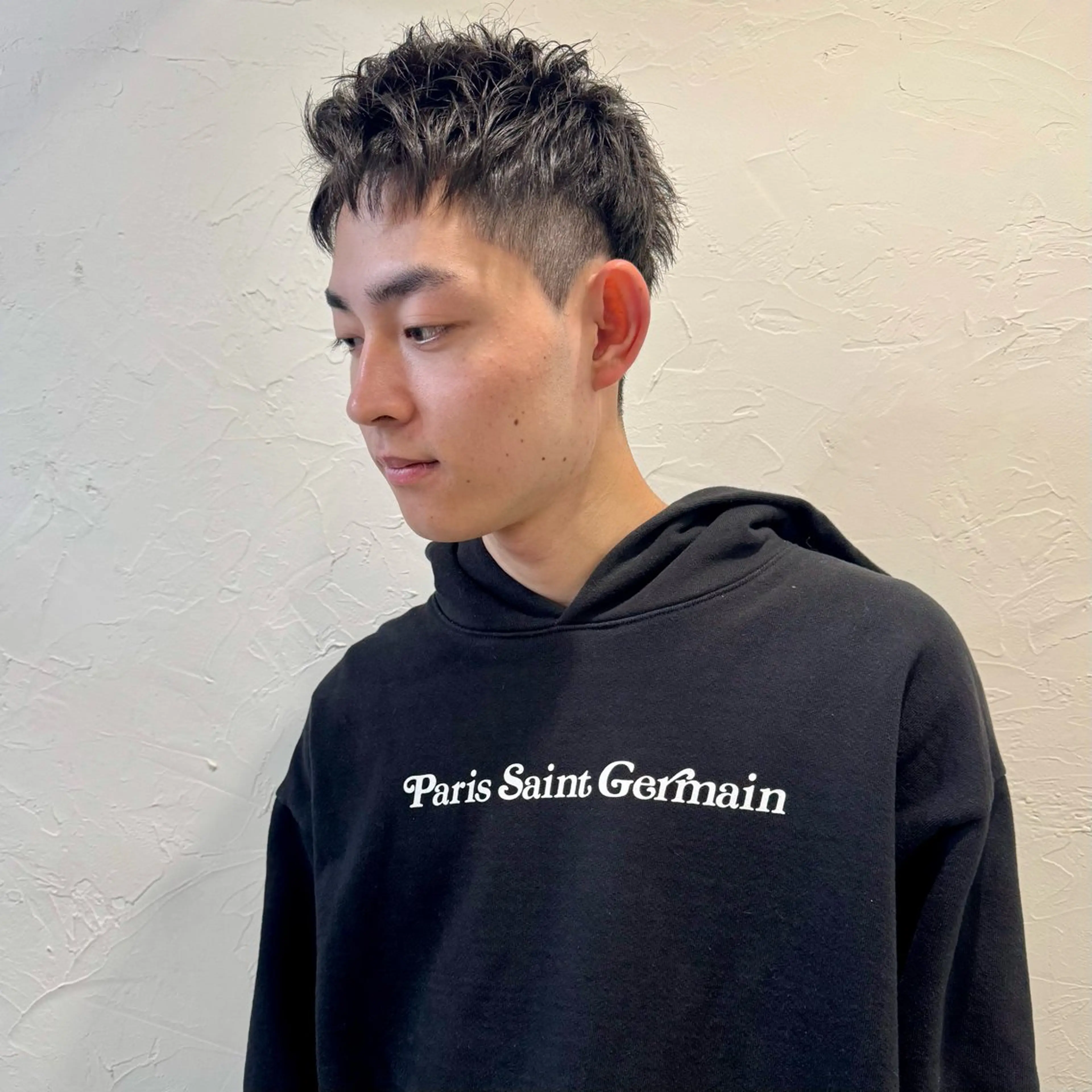 ショート メンズ アップバング メンズパーマ メンズショート スパイキーショート ショートヘア カット ヘアセット 【池袋/スパイキー ショート】ⓝⓘⓜⓤのヘアスタイル