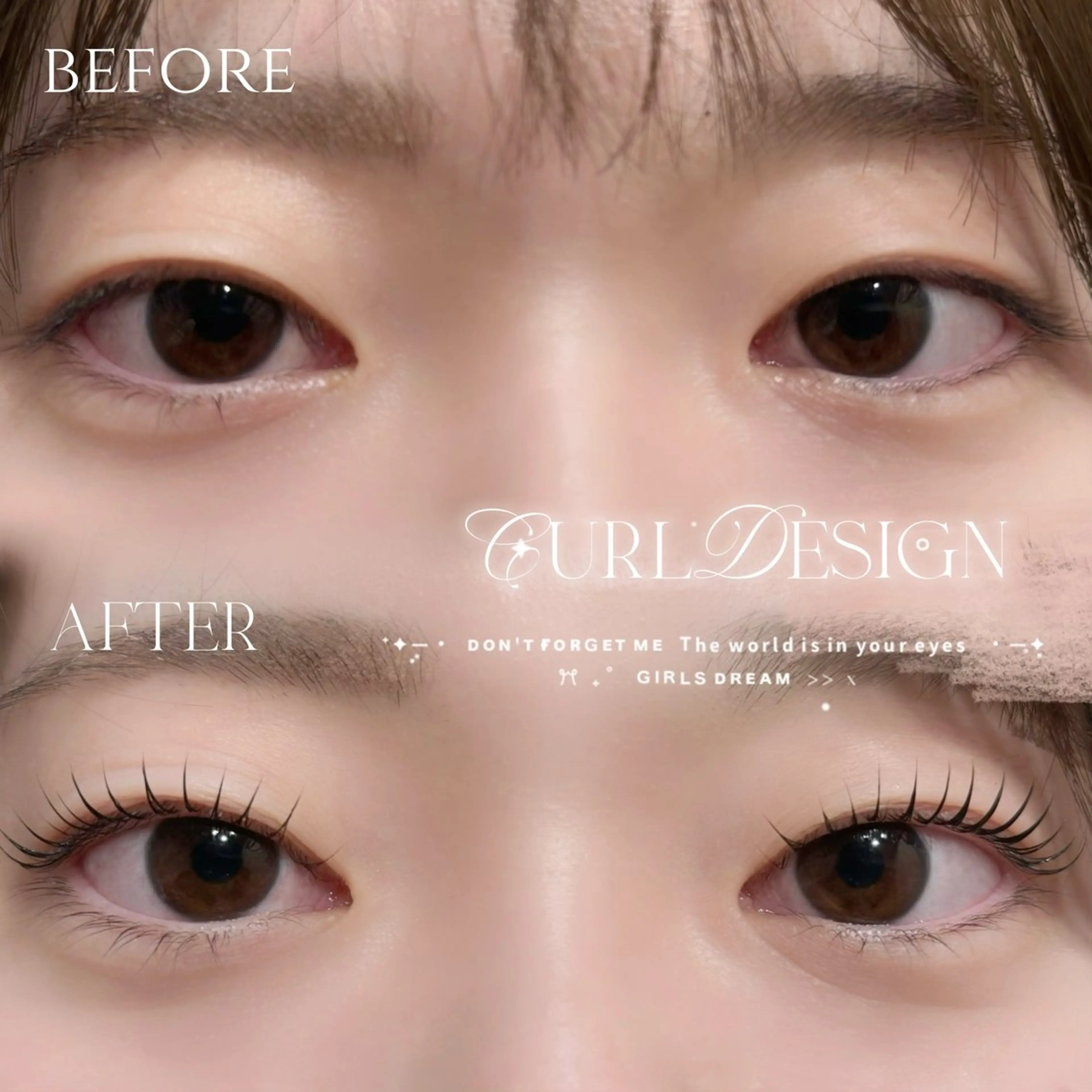 マツエク・マツパ マツパ セットサロンCURE 🩵あんみのマツエク・マツパデザイン