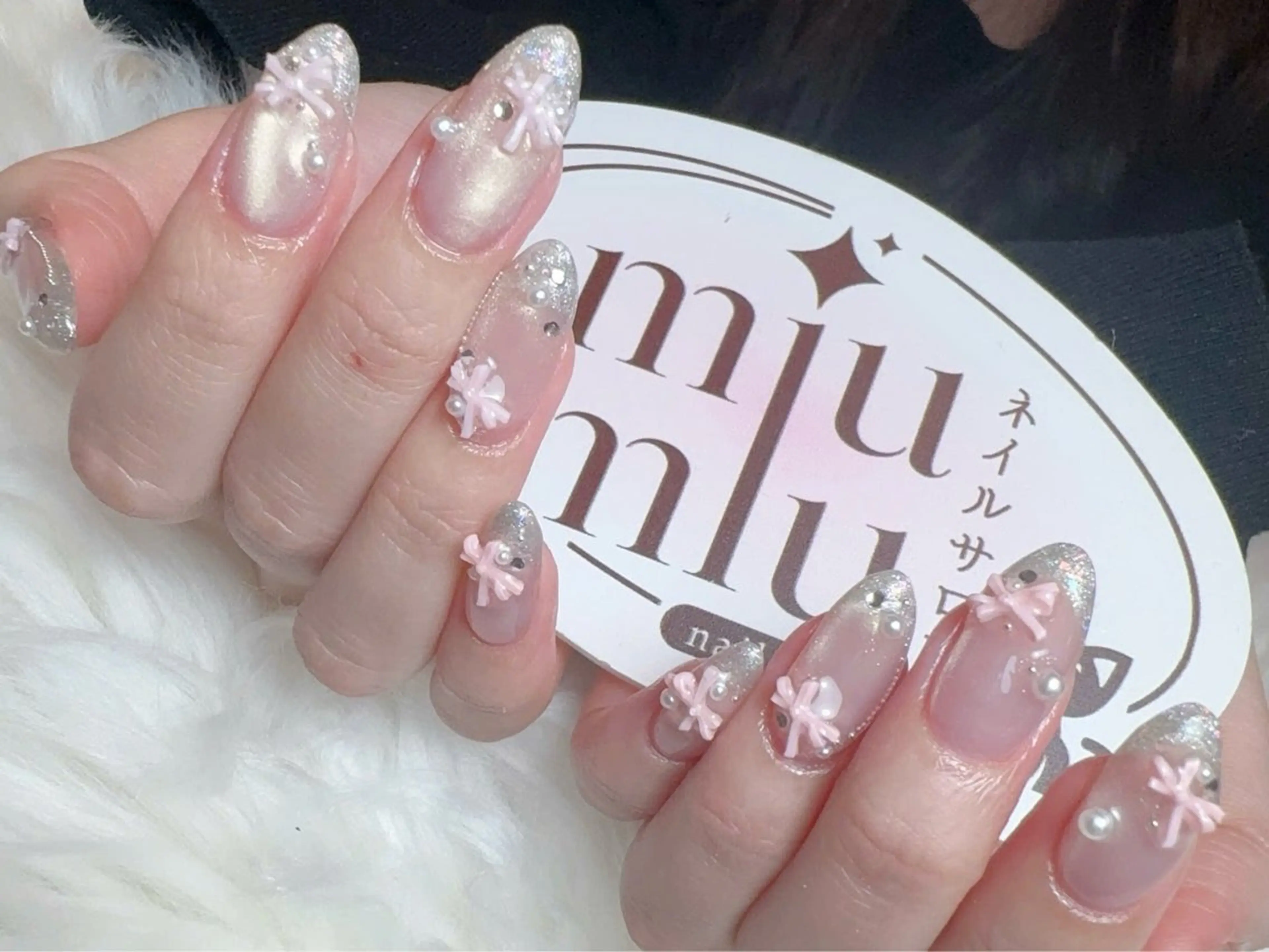 ロング フットネイル ハンドケア Miu Miu Nail Studio所属・yu naのネイルデザイン