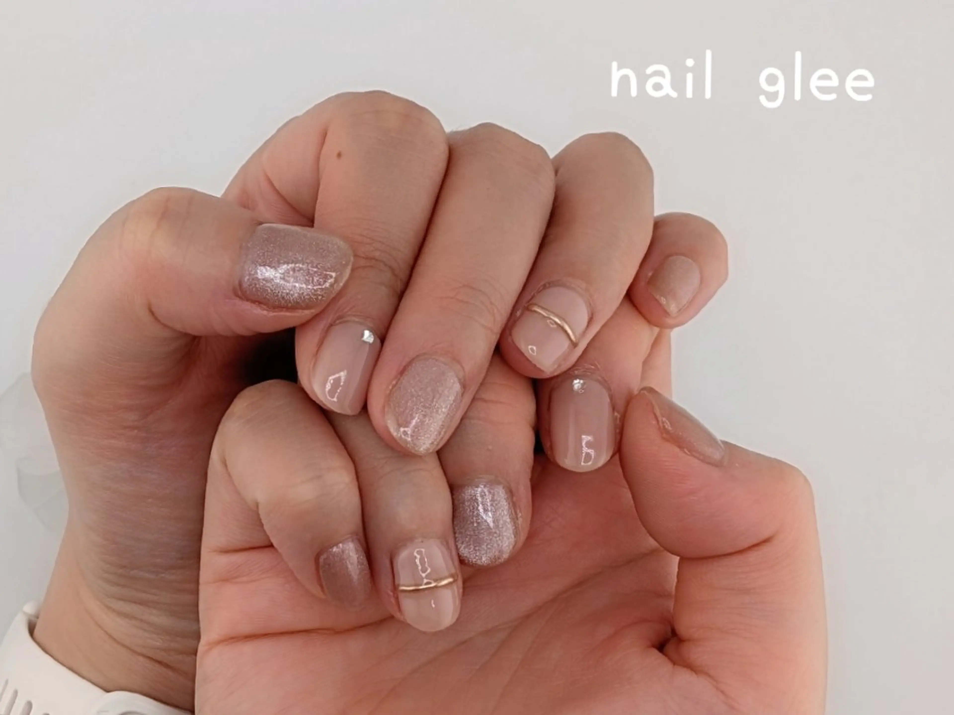 ネイル ジェルネイル ハンドネイル Azusa .nail gleeのネイルデザイン
