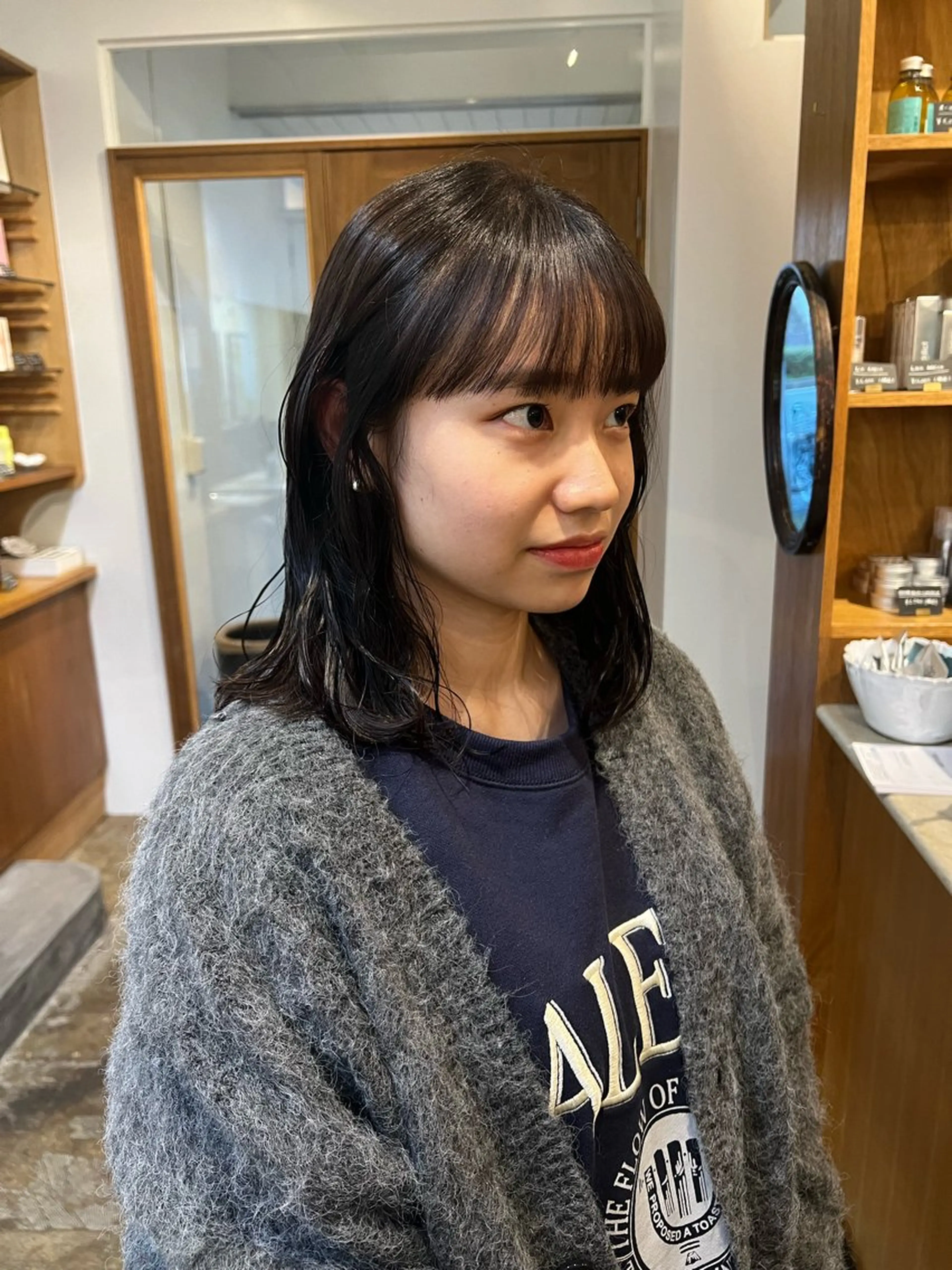 ミディアム ヘアカラー 鈴木 三保のヘアスタイル