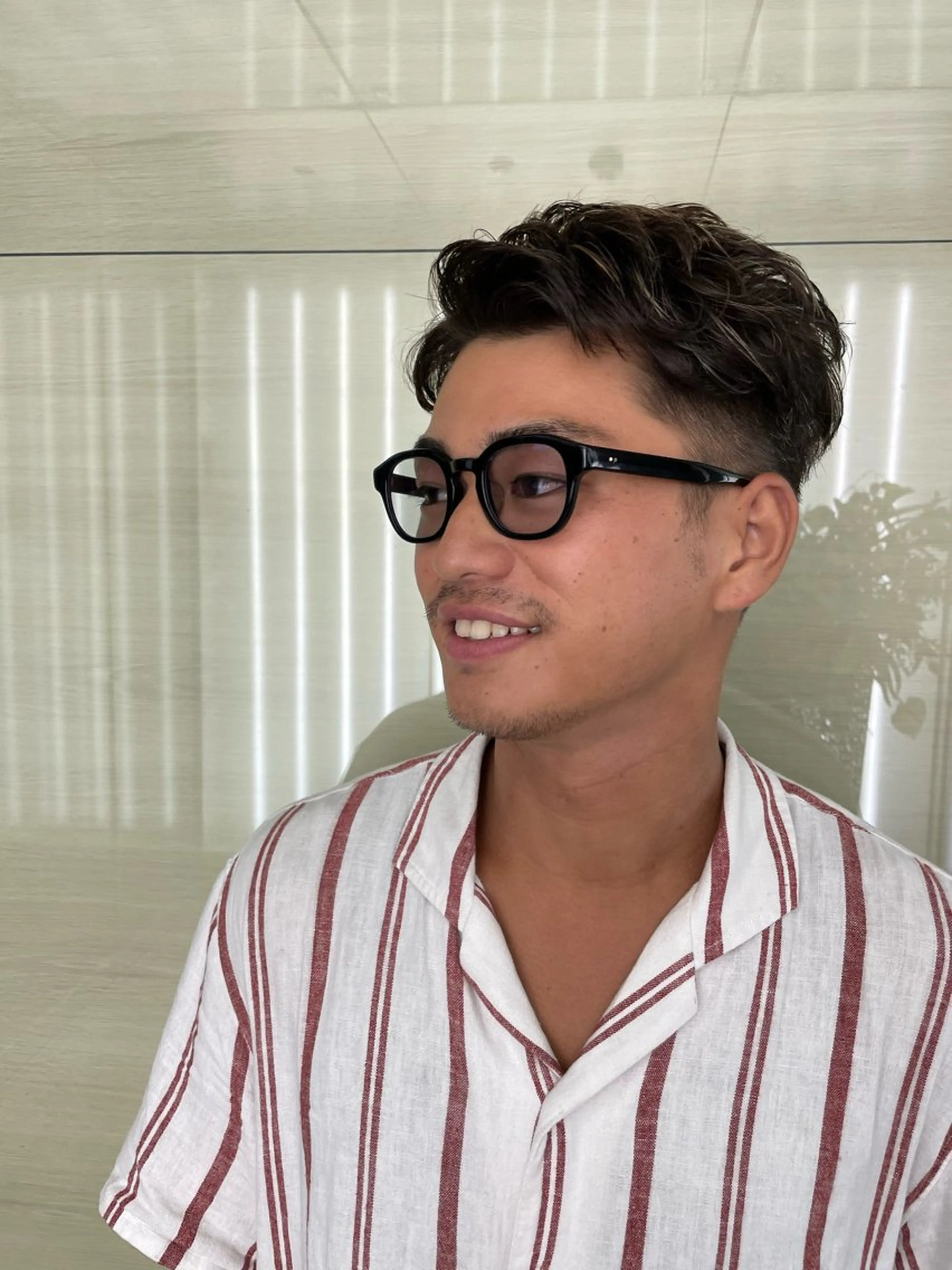 カラー パーマ ハイライトカラー QUEEN'S GARDEN by k-two shinsaibashi所属・k-two心斎橋 ヨシダヒロトのヘアスタイル