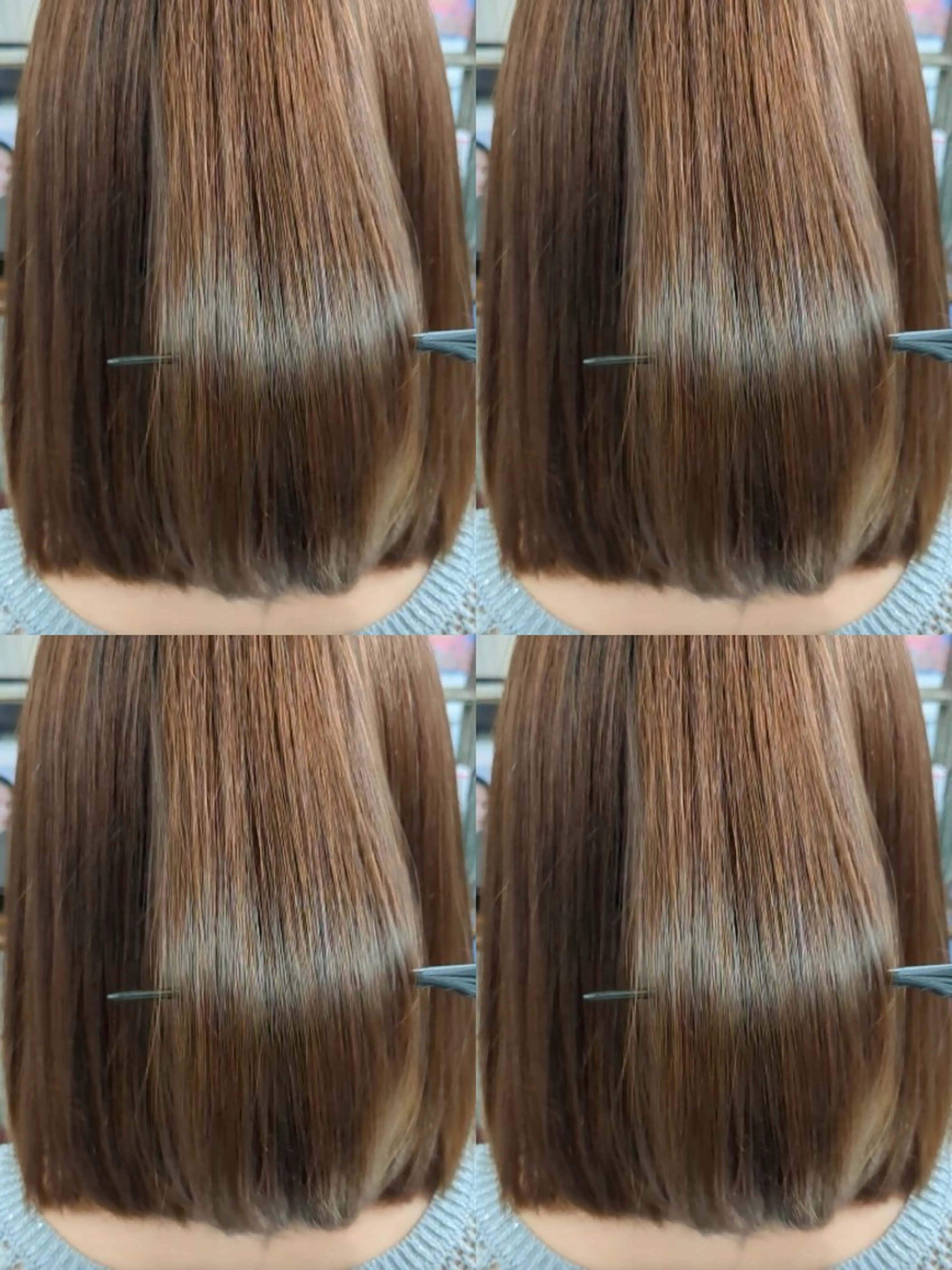 セミロング パーマ 酸性ストレート ストレートパーマ カット 縮毛矯正 トリートメント メンズパーマ/顔周り レイヤー店長えのもとのヘアスタイル