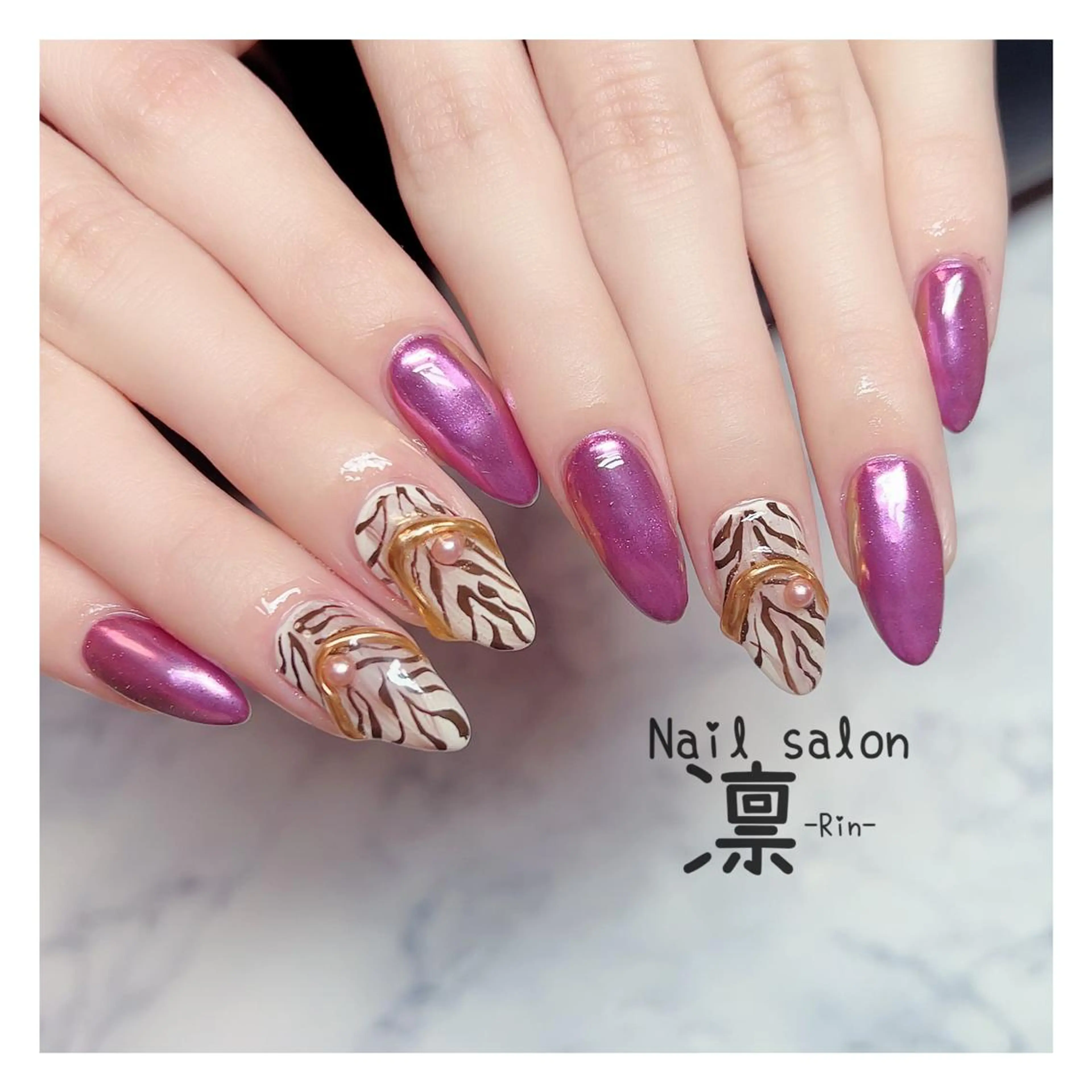 ネイル ジェルネイル ハンドネイル private salon凛のネイルデザイン