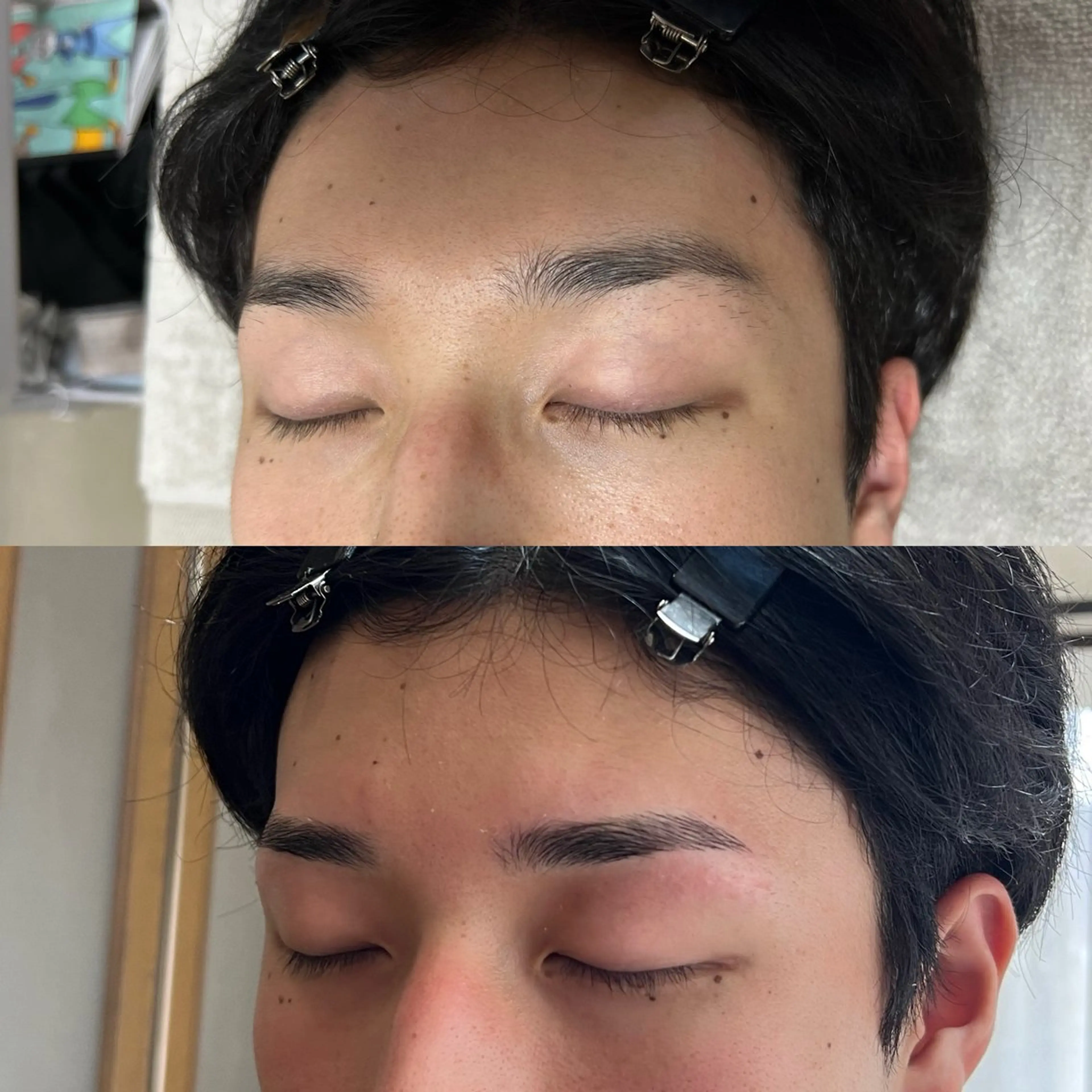 メンズ学割ハリウッドブロウリフト　ミニモ学割の写真