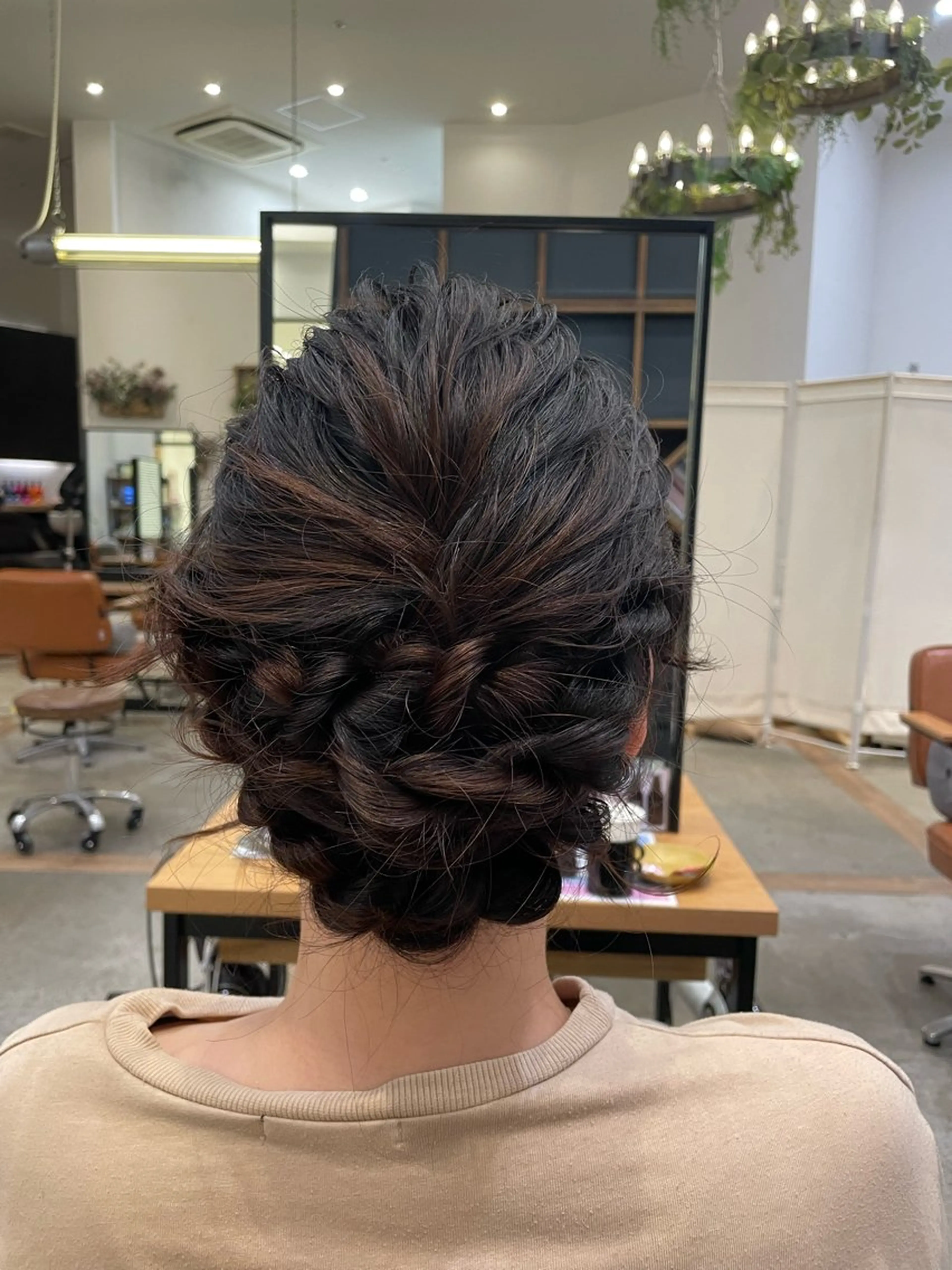 ヘアアレンジ 似合わせ♡レイヤー/ 暖色艶カラー/moeのヘアスタイル