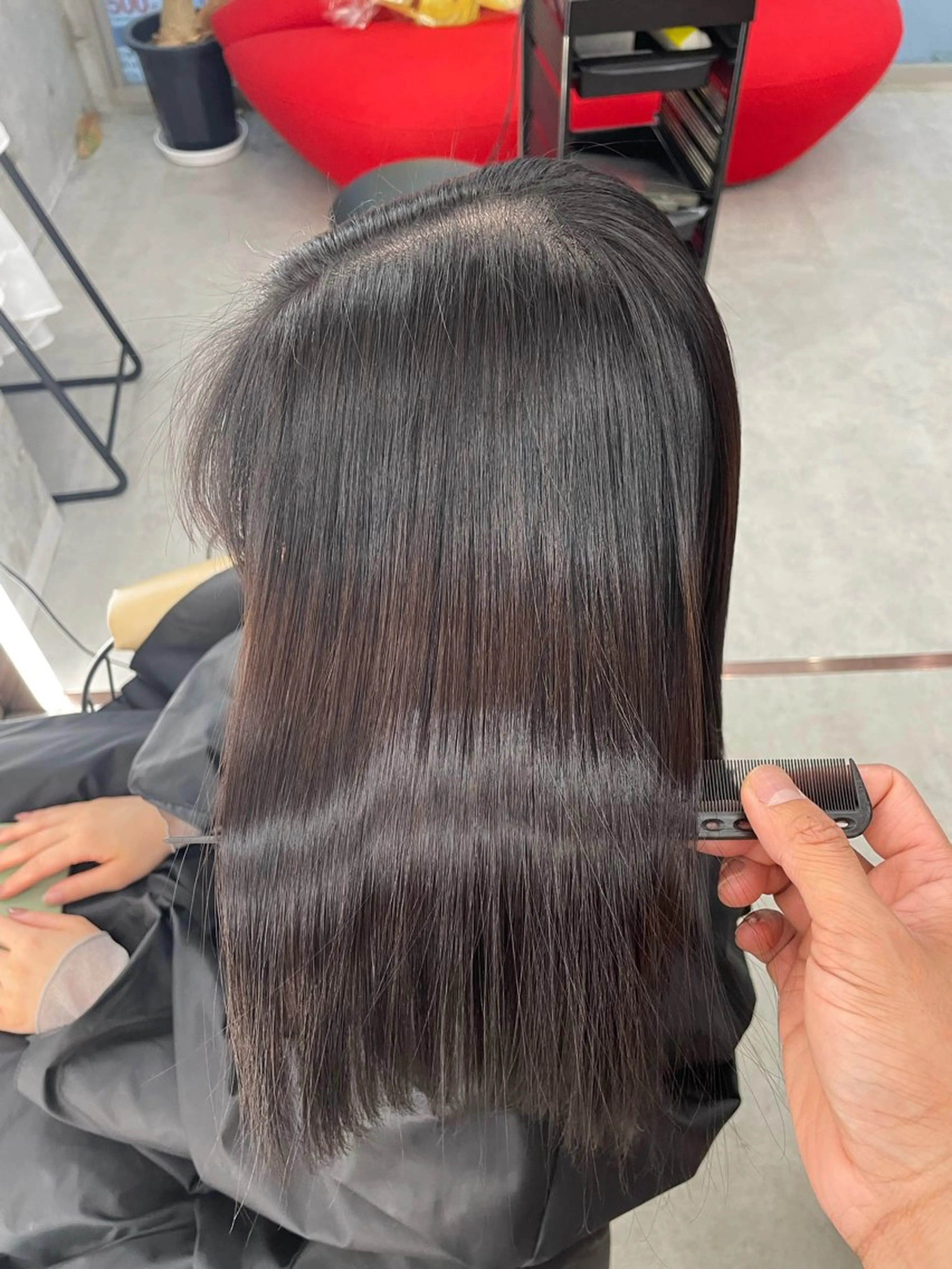 セミロング 似合わせボブ🌺 艶髪特化💗村松優斗のヘアスタイル