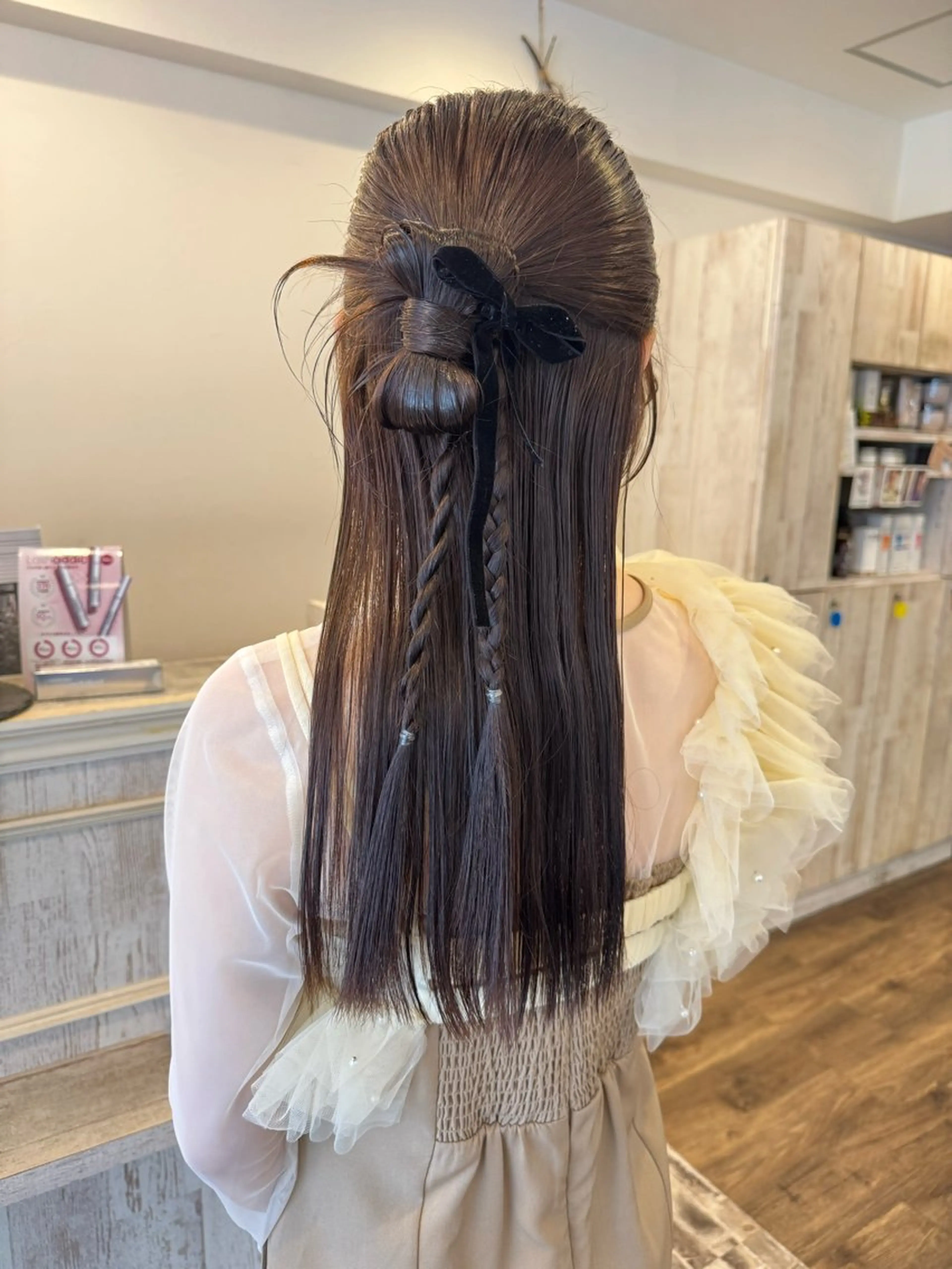 ロング ヘアアレンジ ハーフアップ m ā l o.🌷 サカモトマイコのヘアスタイル