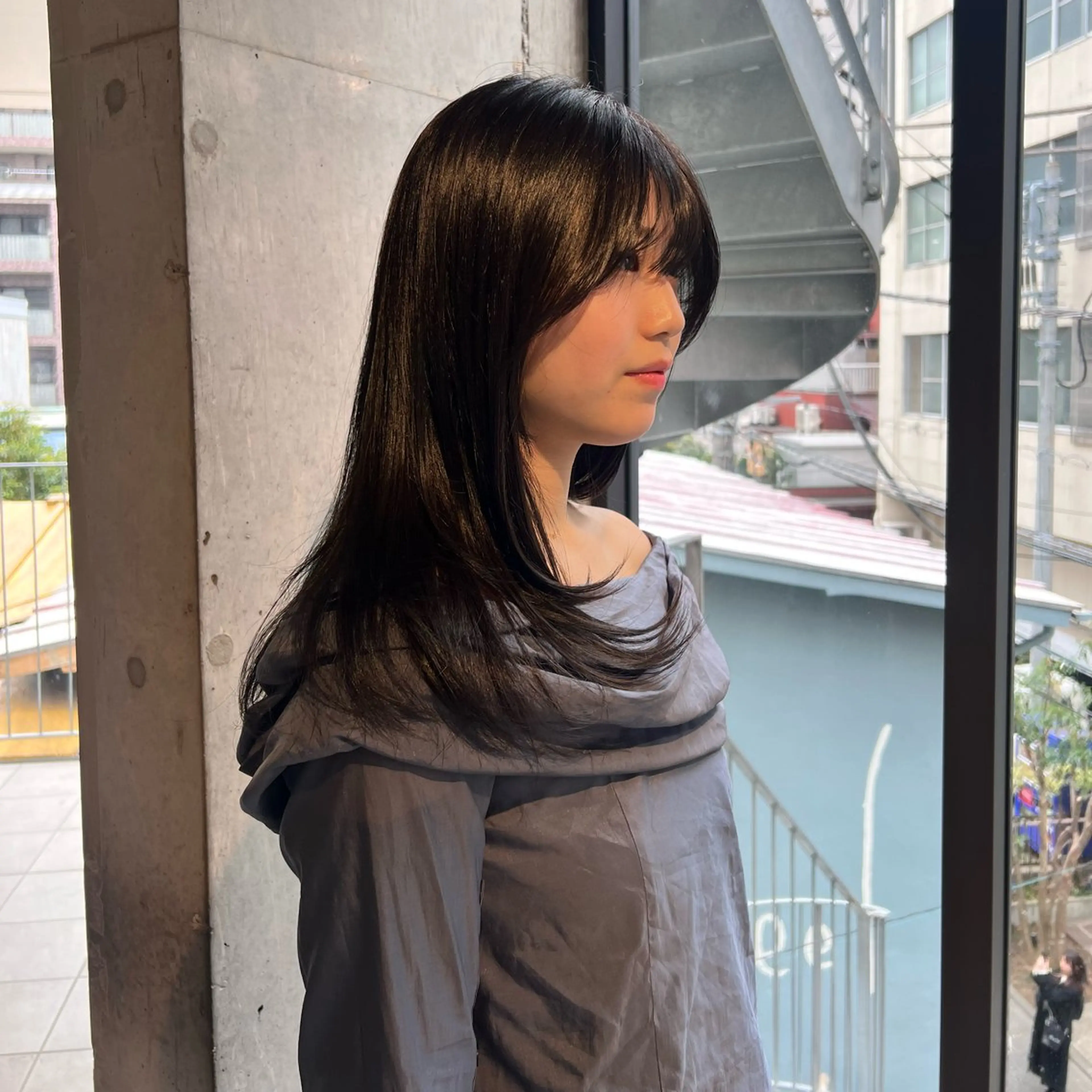 ロング カラー 透明感カラー yuri/中目黒 /レイヤー/ボブのヘアスタイル