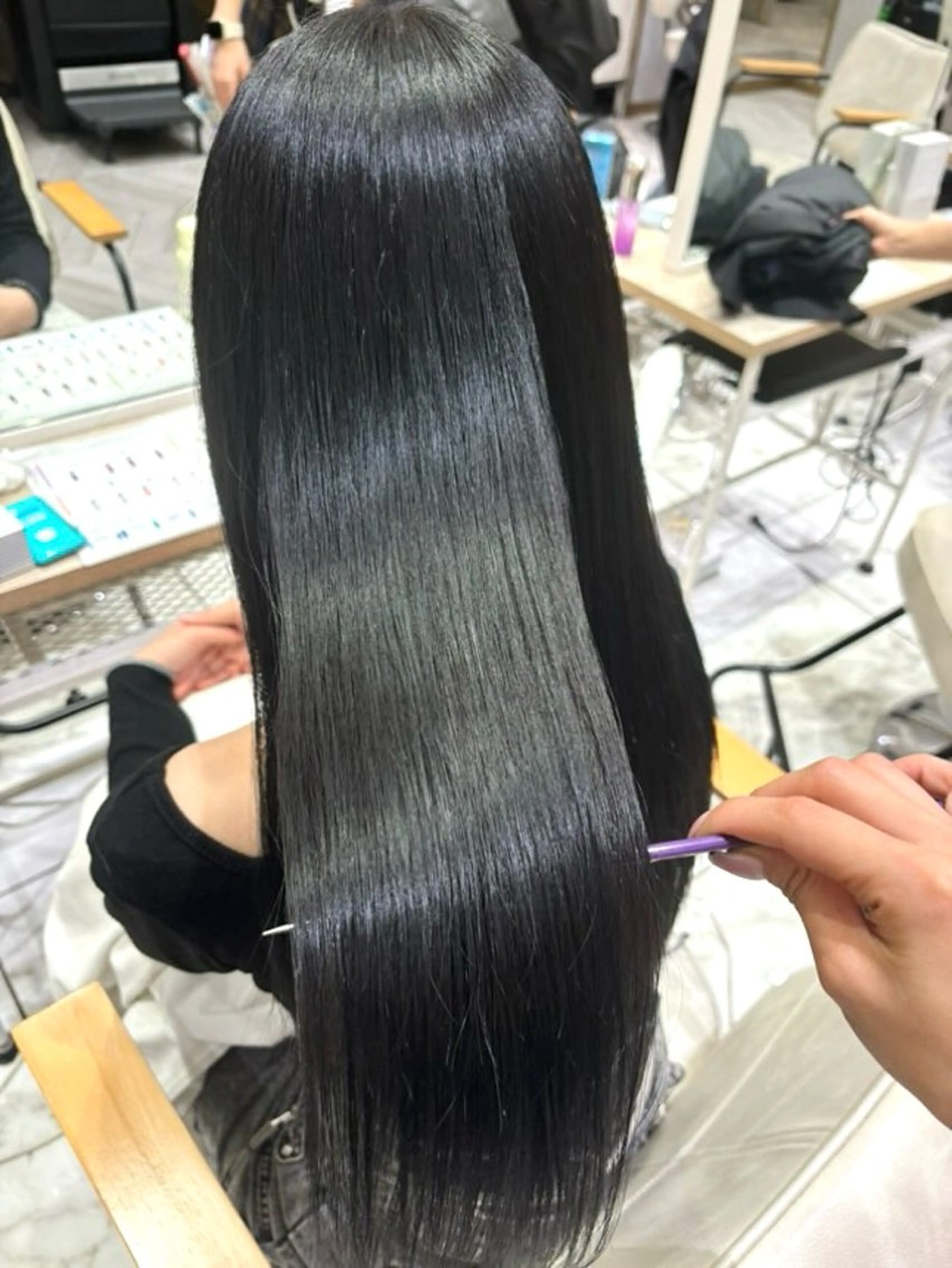 ロング カラー ヘアカラー トリートメント 学生人気no.1 🦋ナツミのヘアスタイル