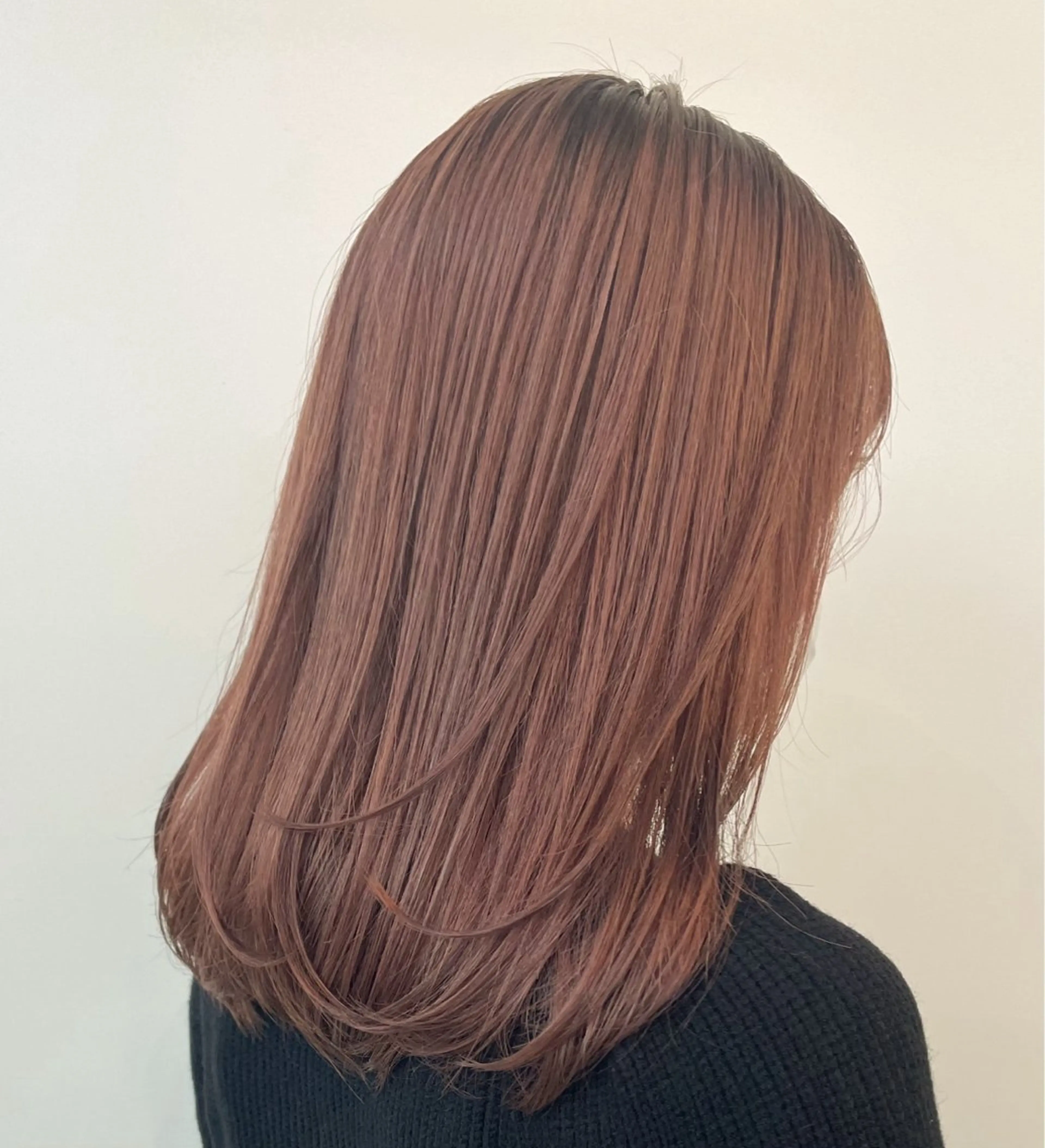 ミディアム トリートメント ♥️透明感×抜け感 ベージュ/佑珠♥️のヘアスタイル