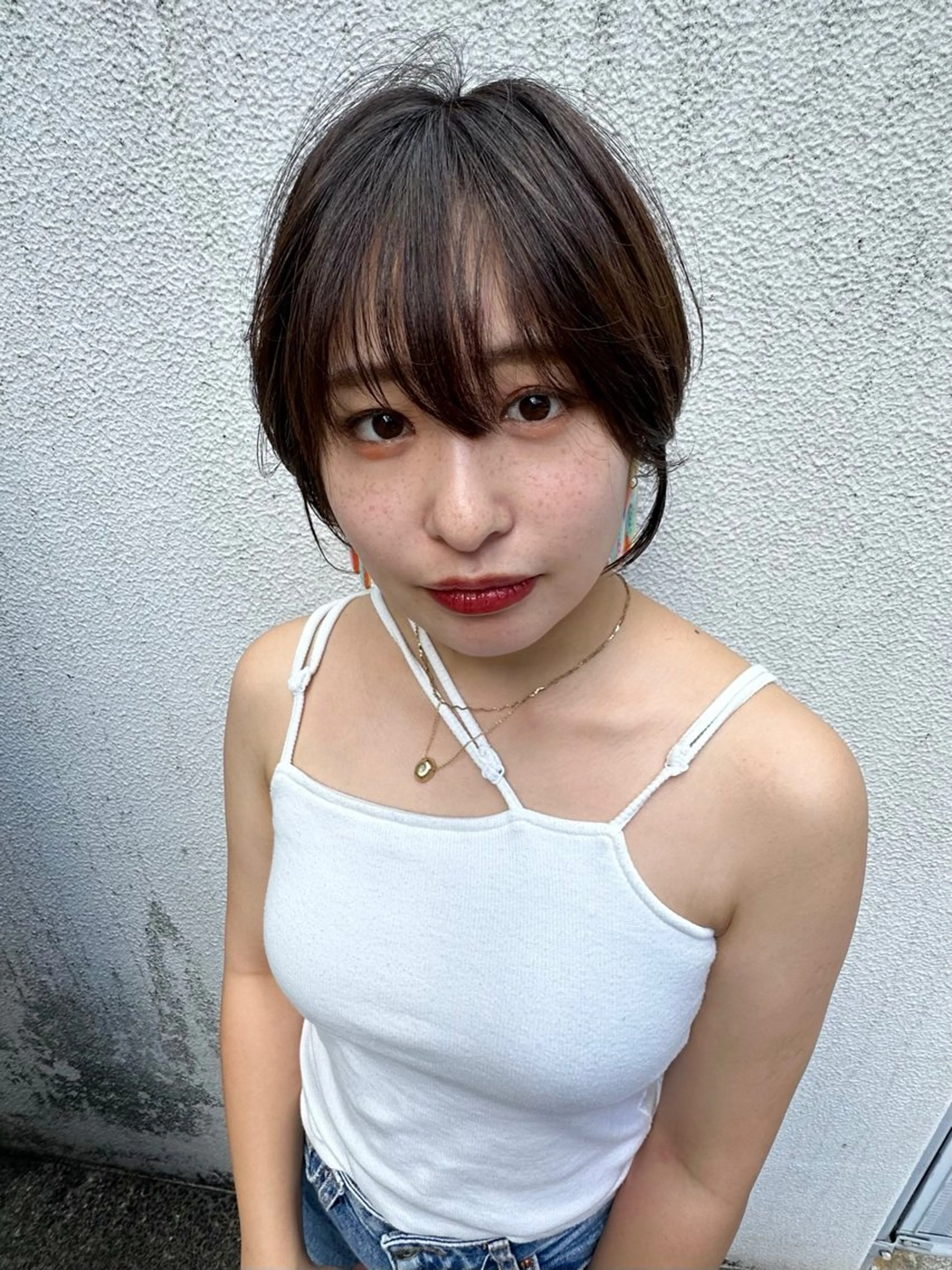 ショート ショートヘア 小顔カット カット ヘアカラー トリートメント ヘッドスパ taiga ショート /レイヤー/矯正🌈のヘアスタイル