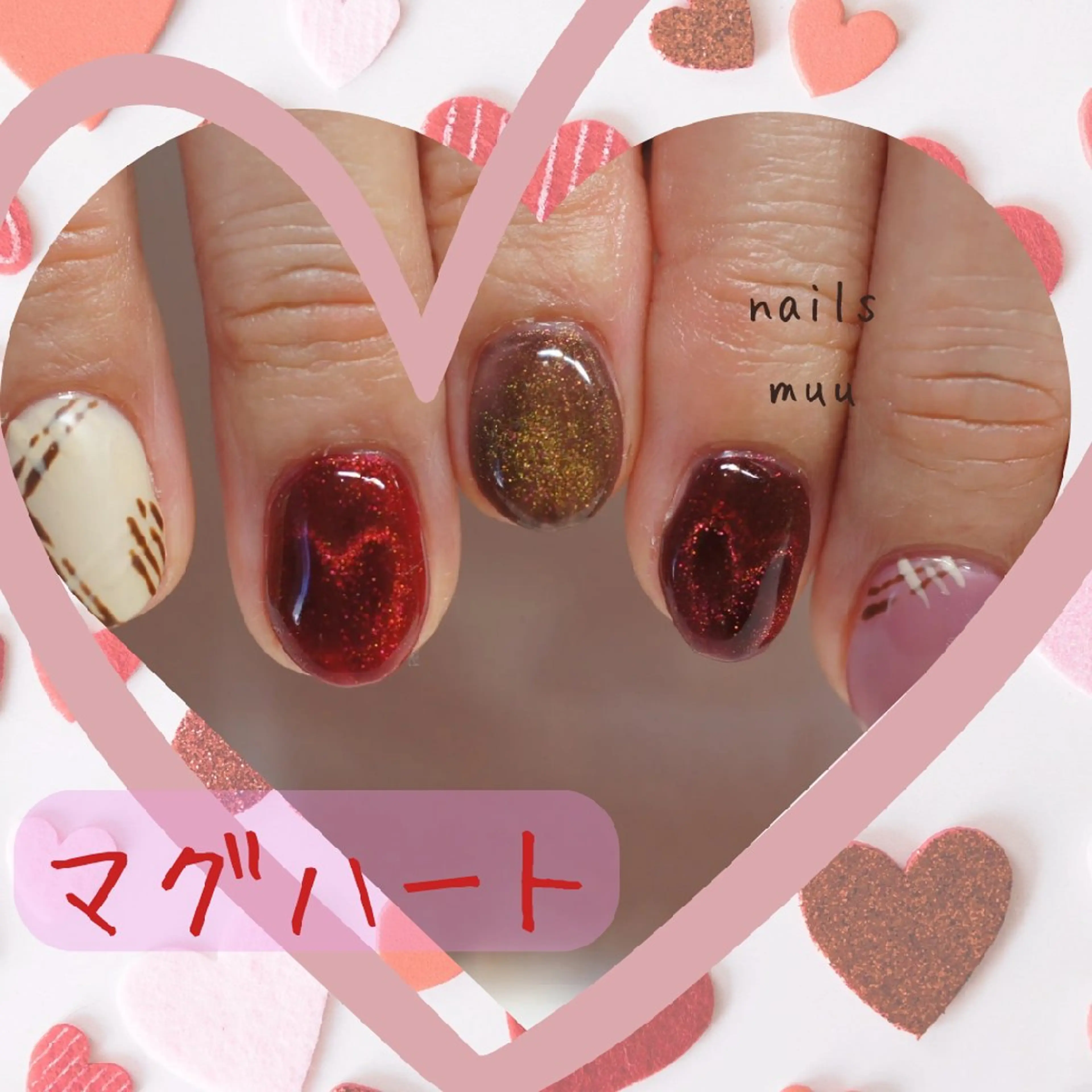 ネイル ハンドネイル nails muu まゆのネイルデザイン