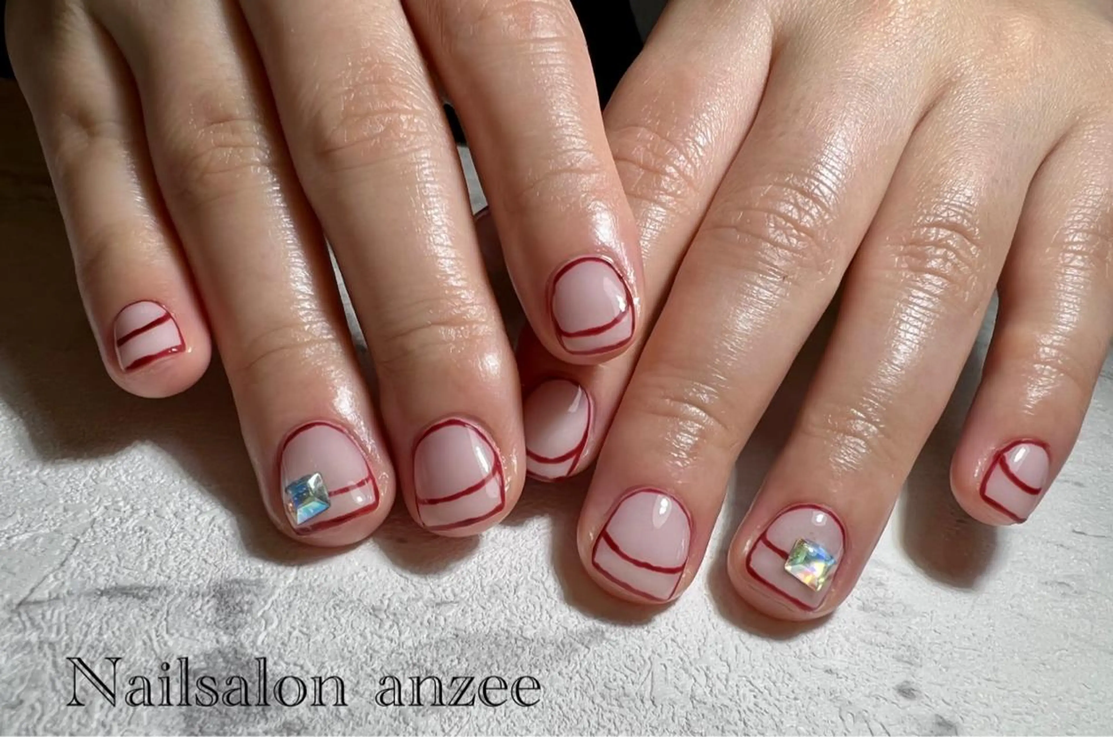 ショート ネイル sp anzeeのネイルデザイン