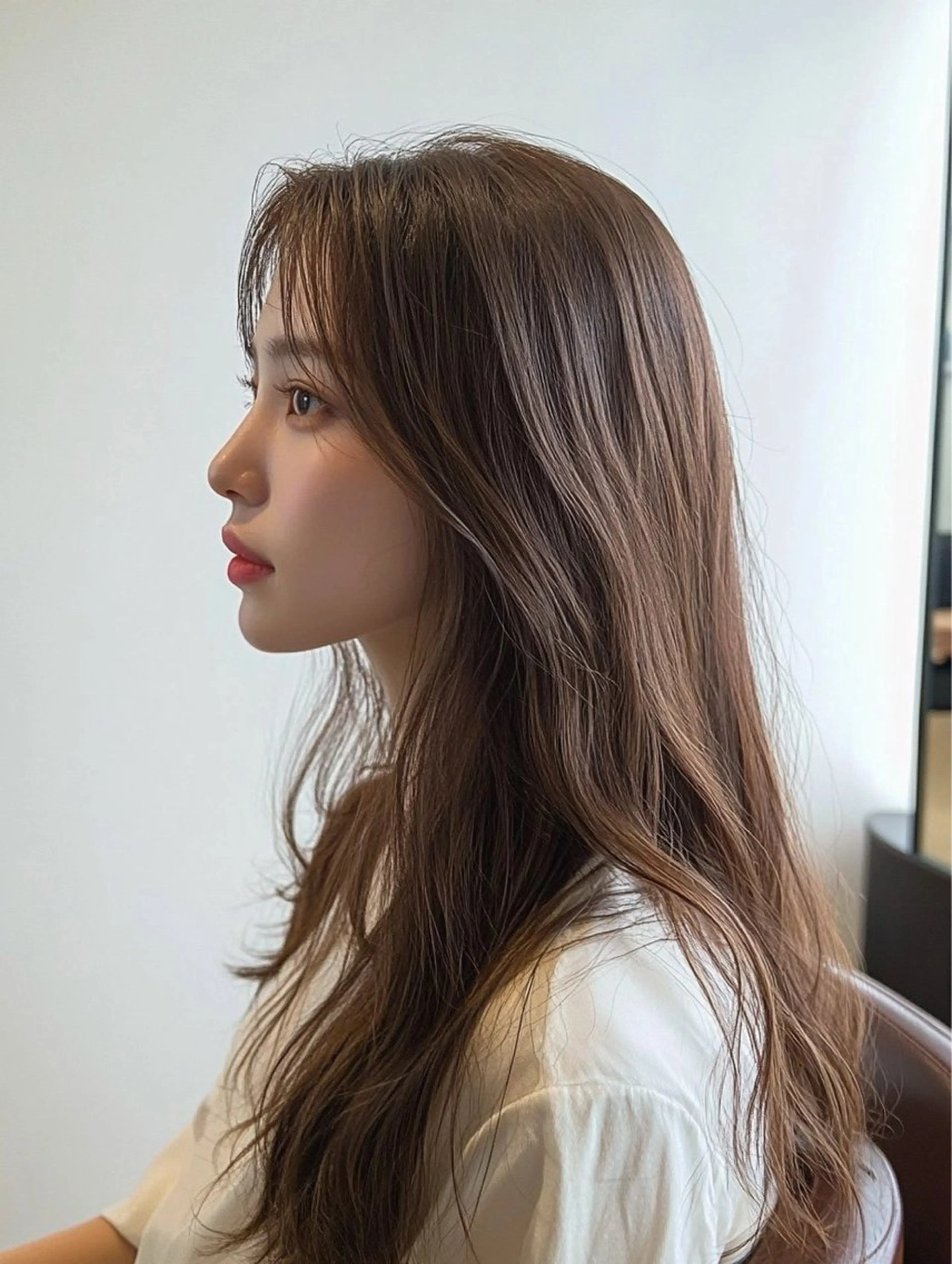 セミロング motoトップカラー リスト/ブリーチカラのヘアスタイル