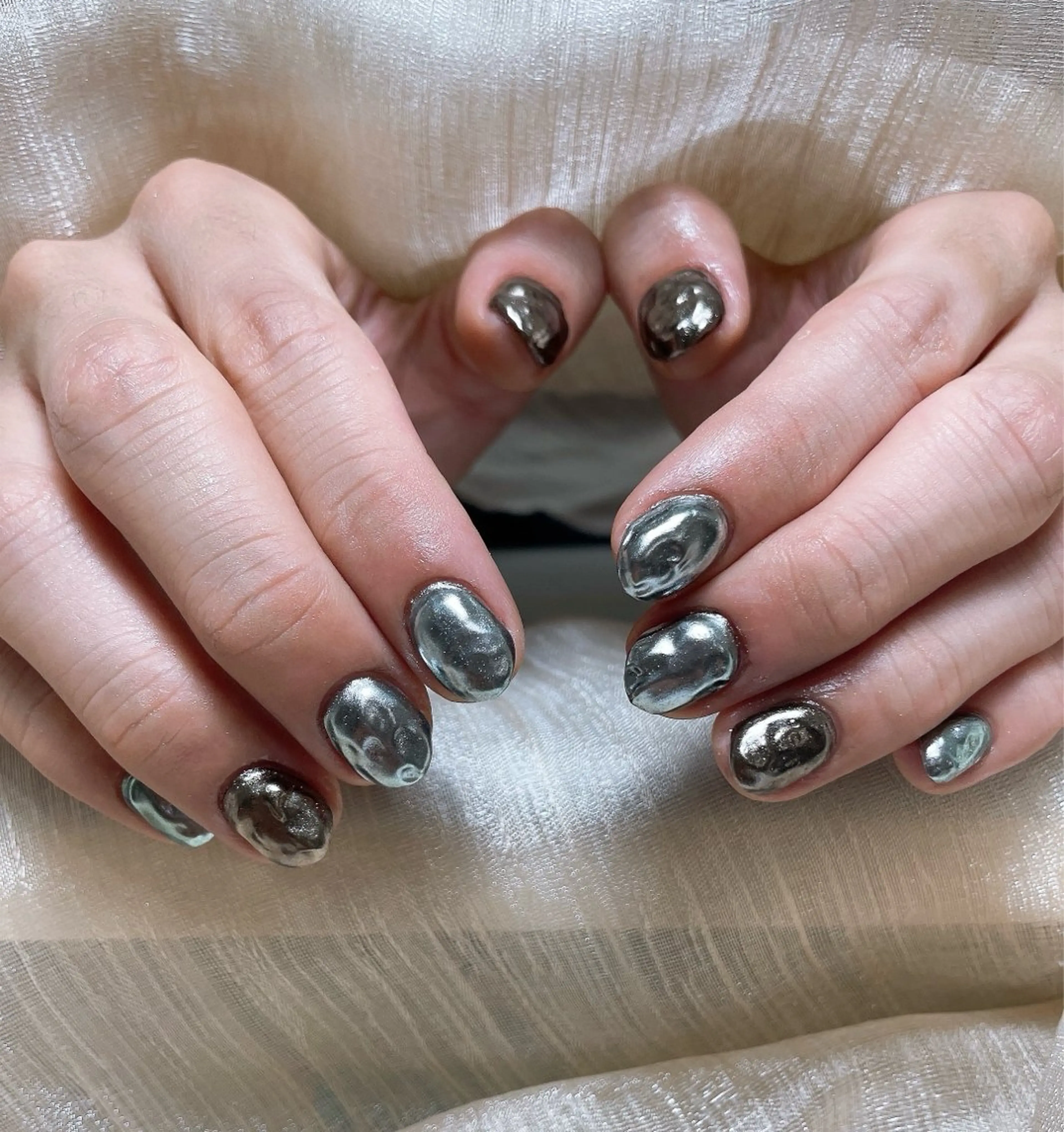 ネイル ハンドネイル ハンドケア モナ& あきのネイルデザイン