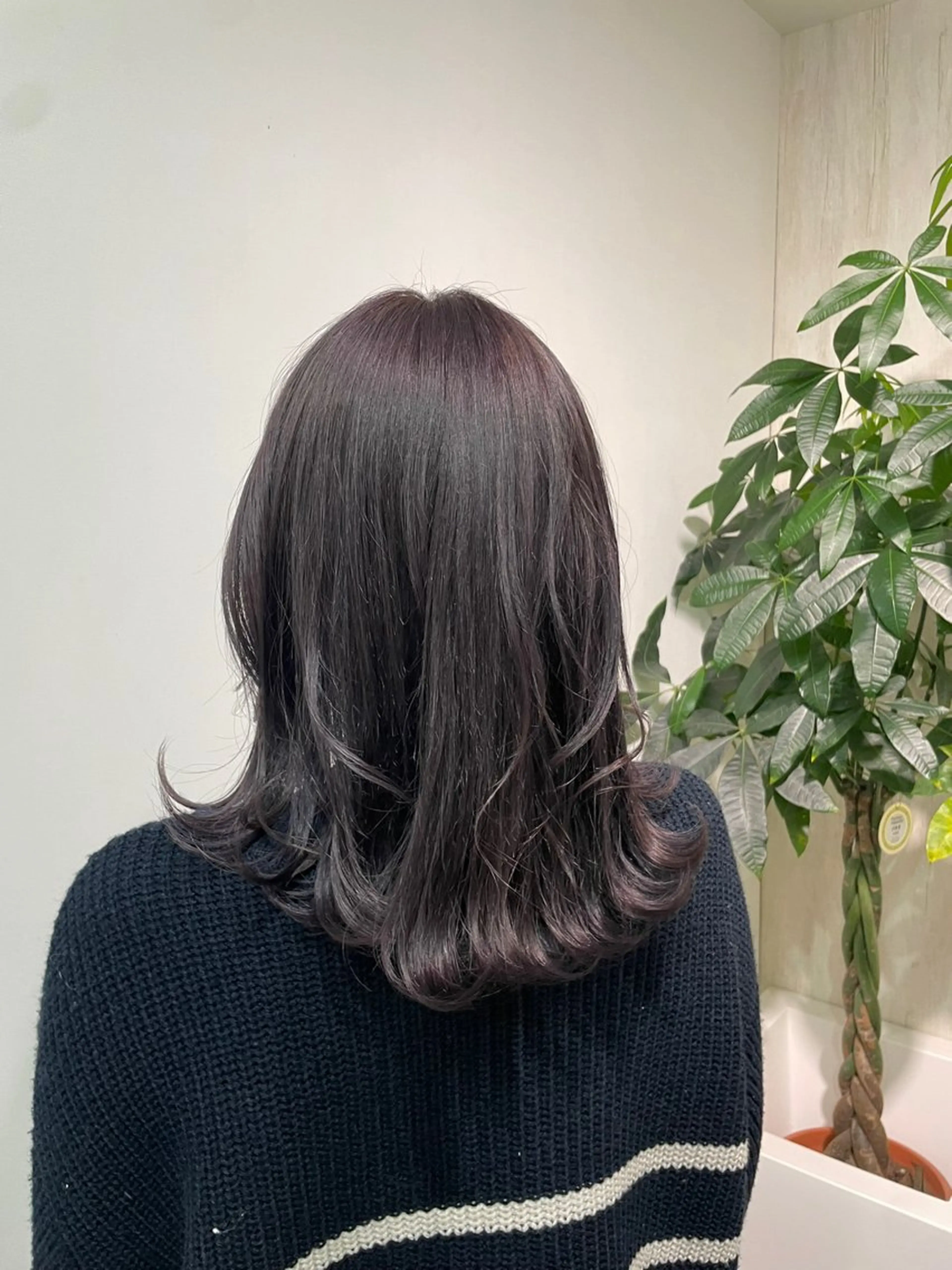 ミディアム カラー Cocoa beauteのヘアスタイル