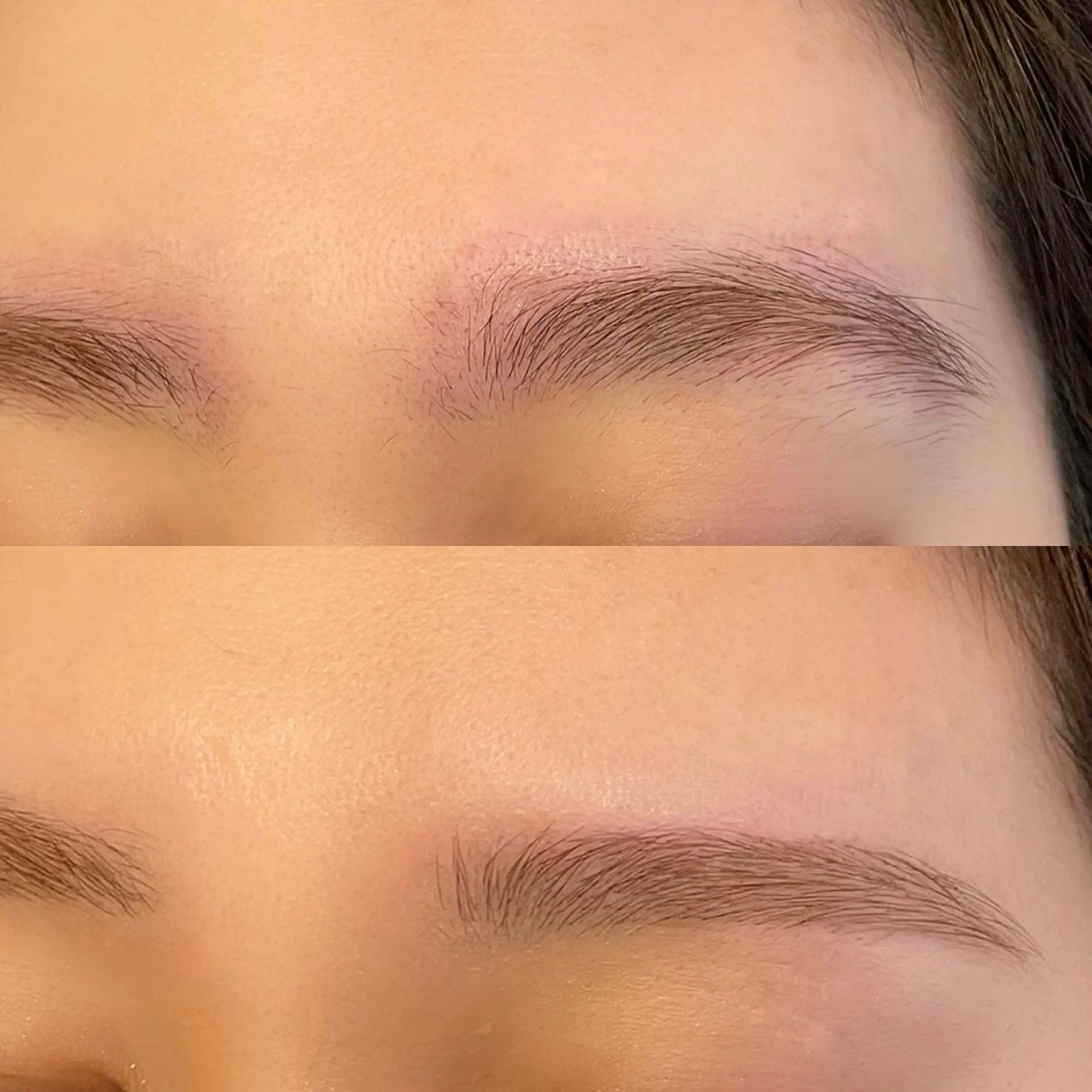 アイブロウスタイリング×カラーの写真